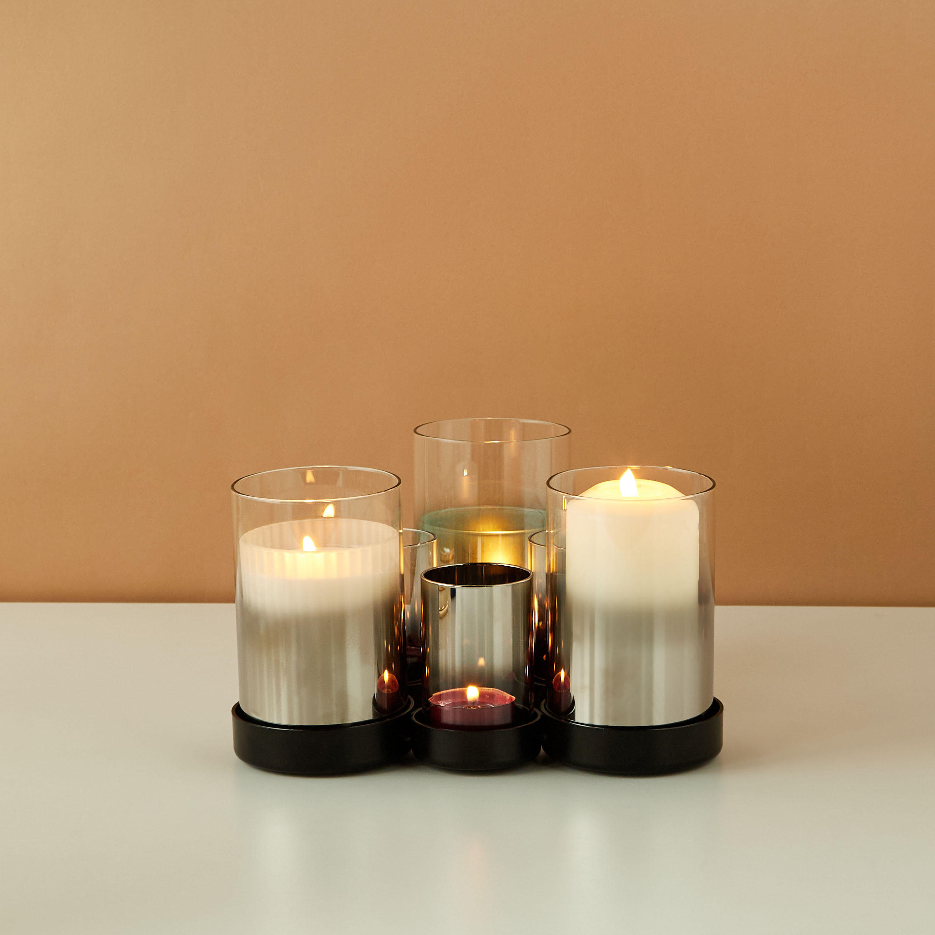 Metallic 6-Piece Candleholder Set-household-decor-candleholdersandlanterns-image-3