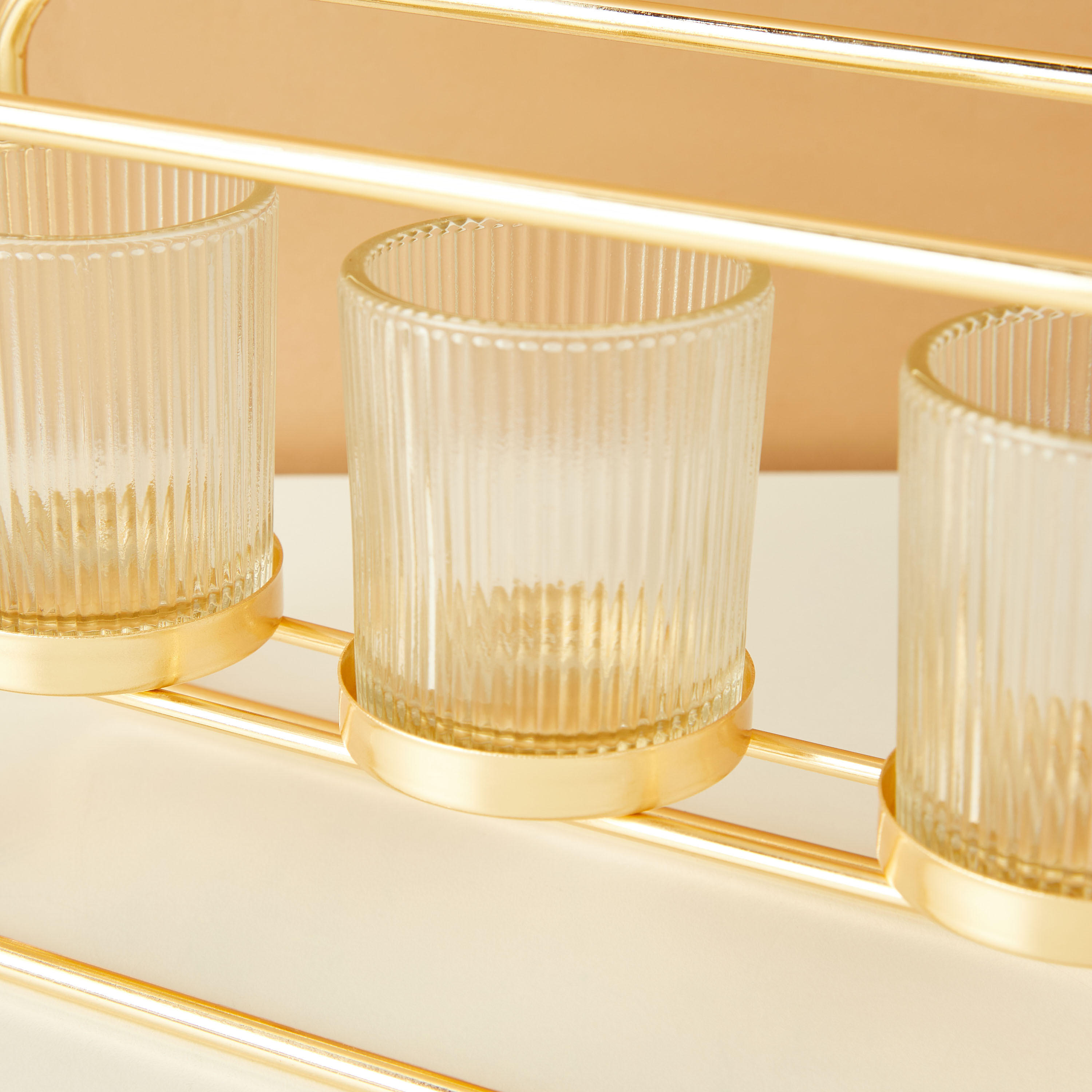 Metallic 4-Piece Votive and Holder Set-household-decor-candleholdersandlanterns-image-6
