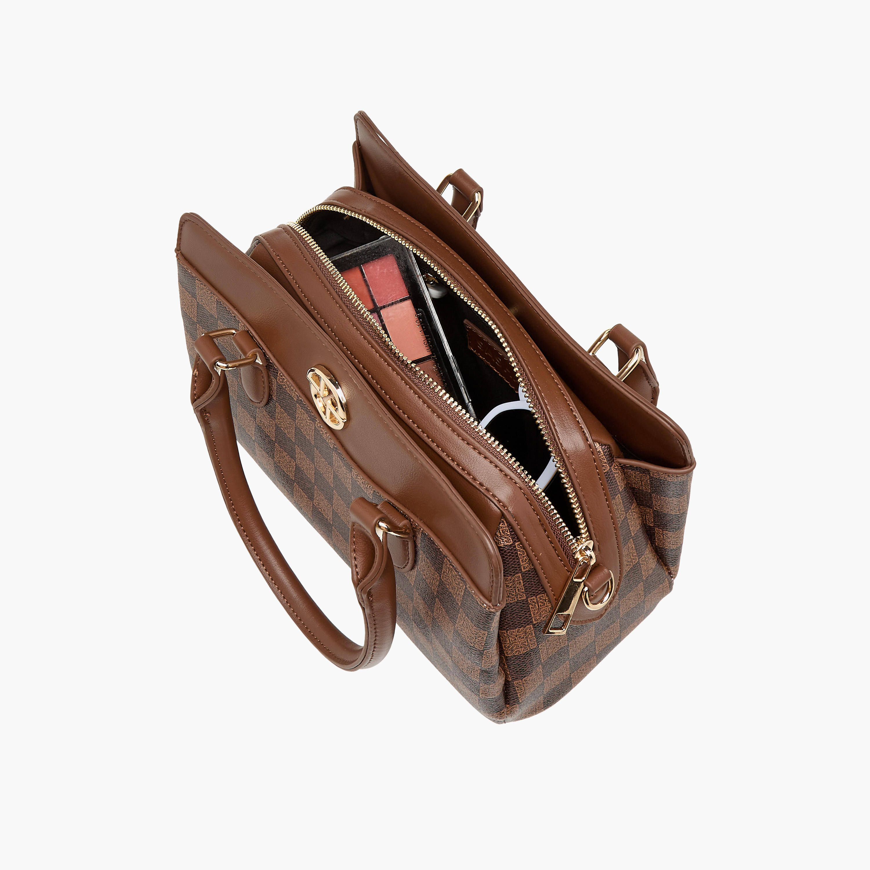Sasha Monogram Print Crossbody Bag with Double Handles and Detachable Strap-women-bagsandwallets-handbags-image-10
