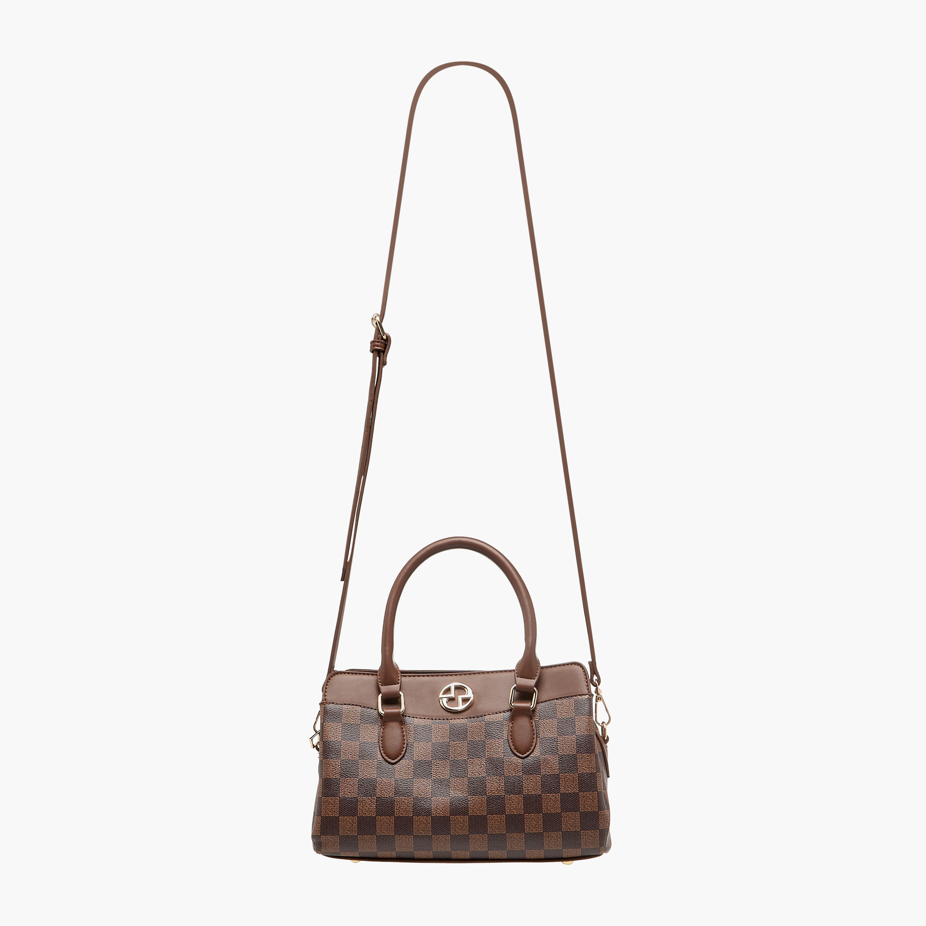 Sasha Monogram Print Crossbody Bag with Double Handles and Detachable Strap-women-bagsandwallets-handbags-image-3