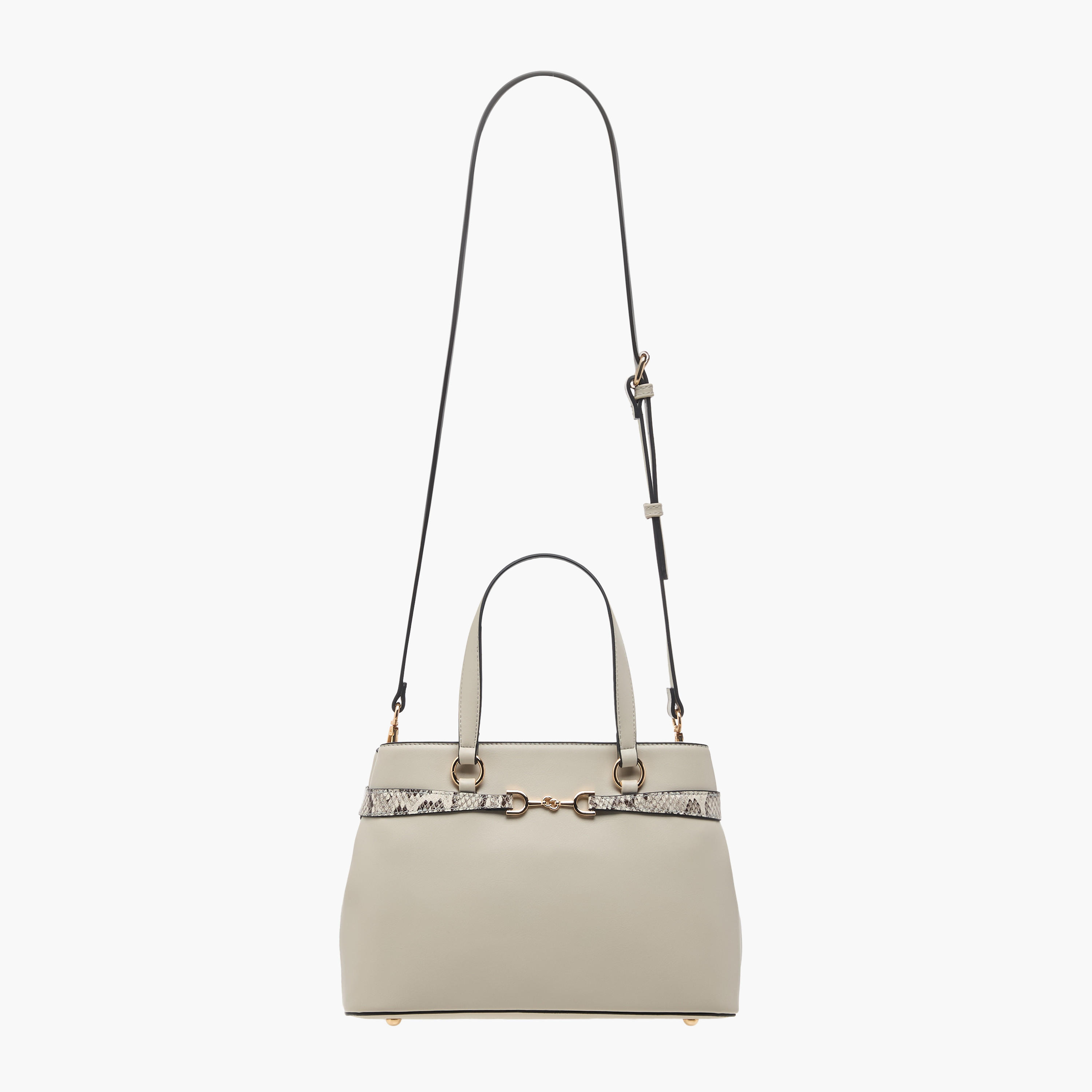 شنطة توتي بارزة الملمس بسحاب إغلاق وحزام قابل للفصل من سيليست-women-bagsandwallets-handbags-image-2