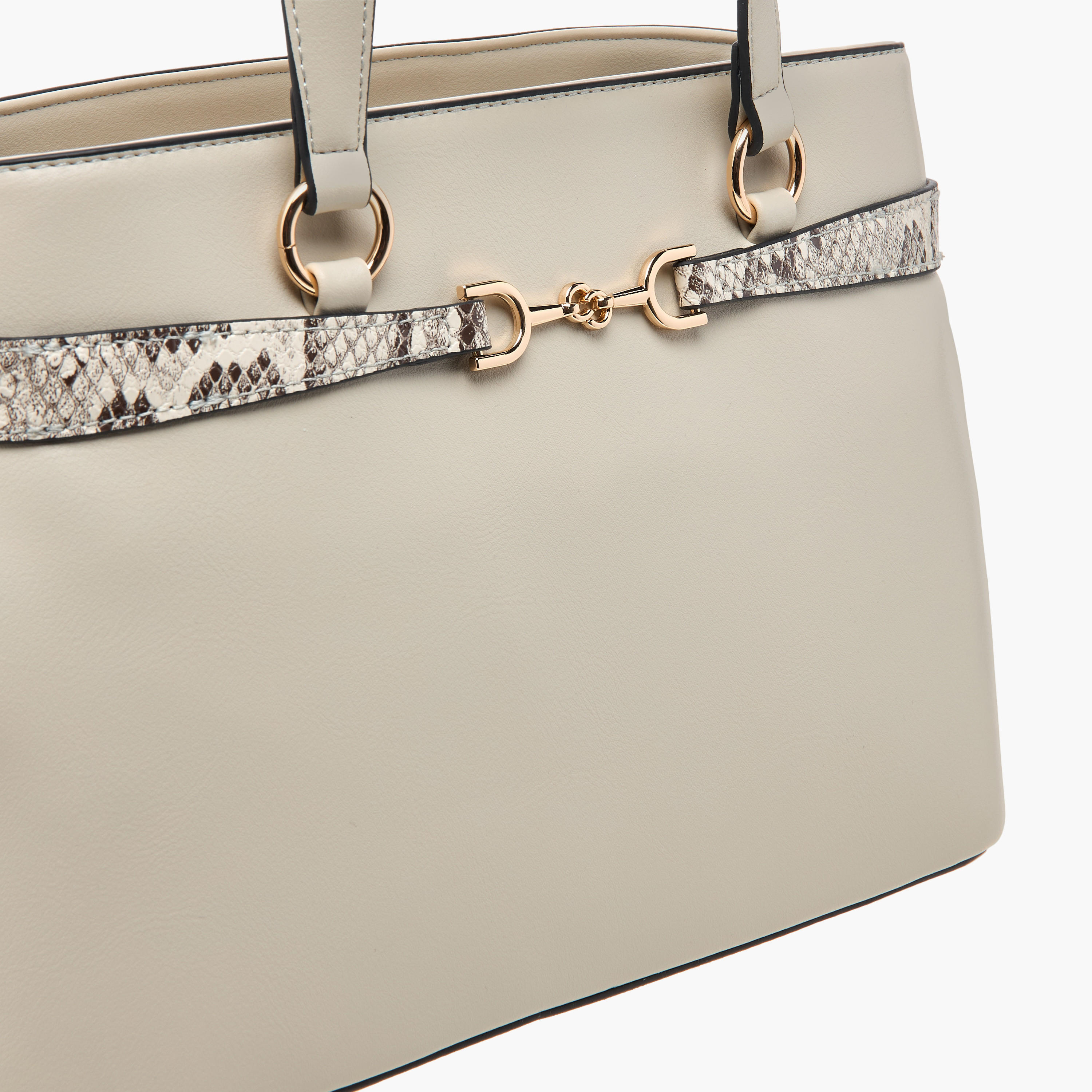 شنطة توتي بارزة الملمس بسحاب إغلاق وحزام قابل للفصل من سيليست-women-bagsandwallets-handbags-image-4