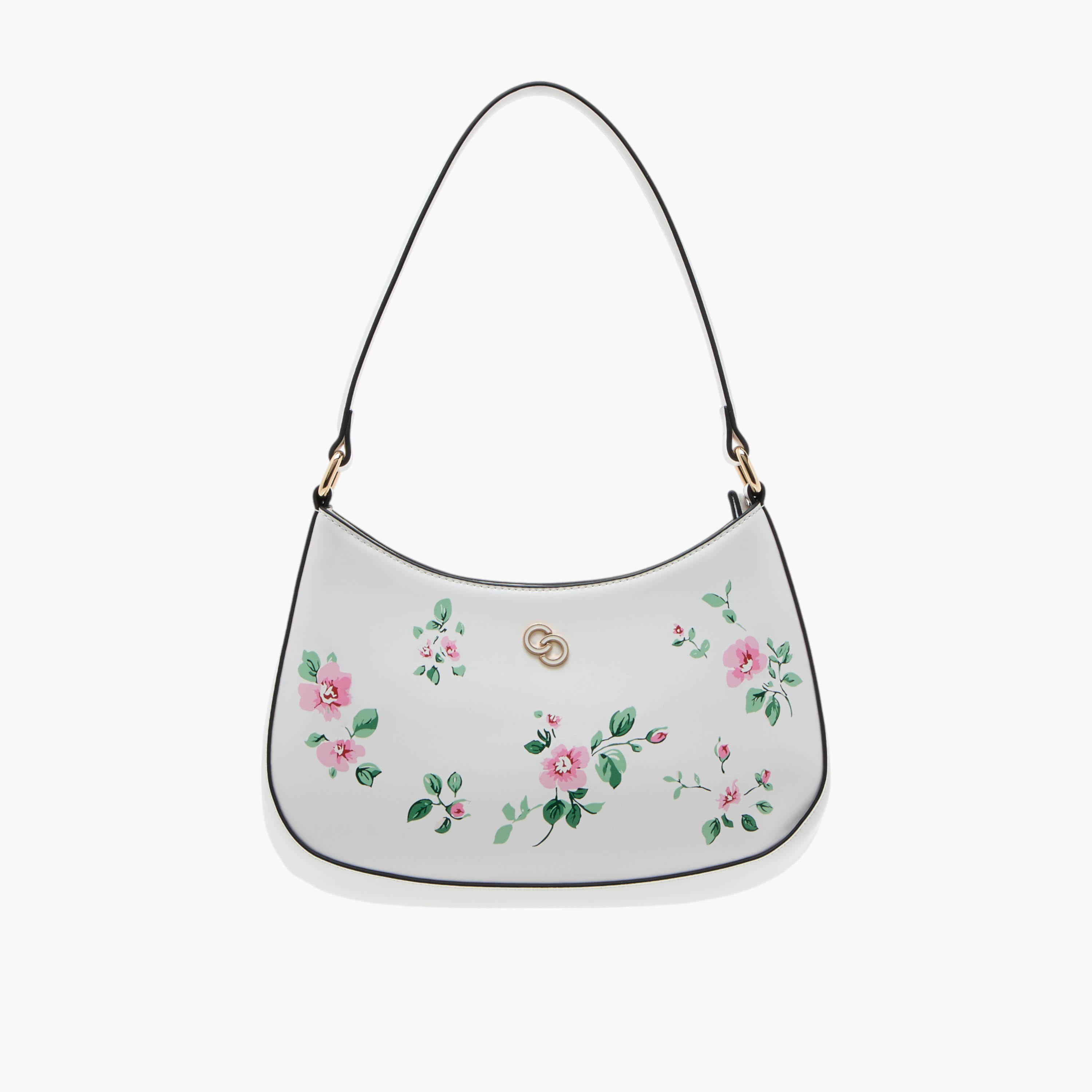 شنطة كتف بسحاب إغلاق وطبعات زهرية من سيليست-women-bagsandwallets-handbags-image-1