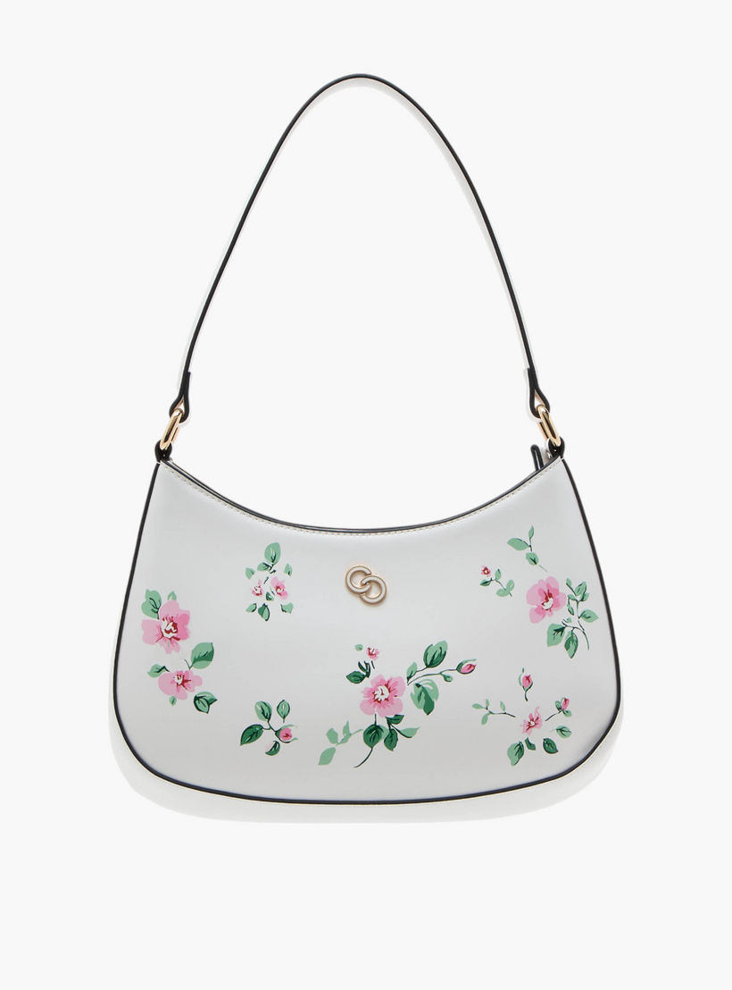 شنطة كتف بسحاب إغلاق وطبعات زهرية من سيليست-women-bagsandwallets-handbags-image-1