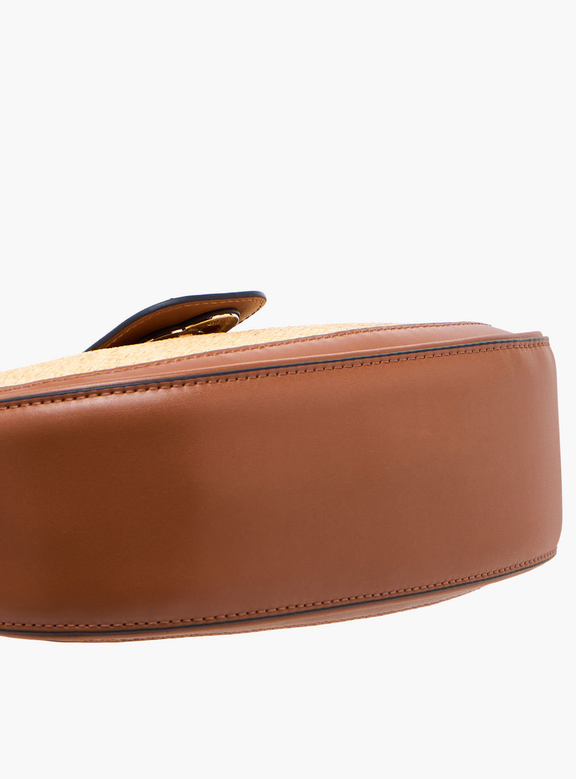 Celeste Textured Shoulder Bag with Detachable Strap and Zip Closure-women-bagsandwallets-handbags-image-7