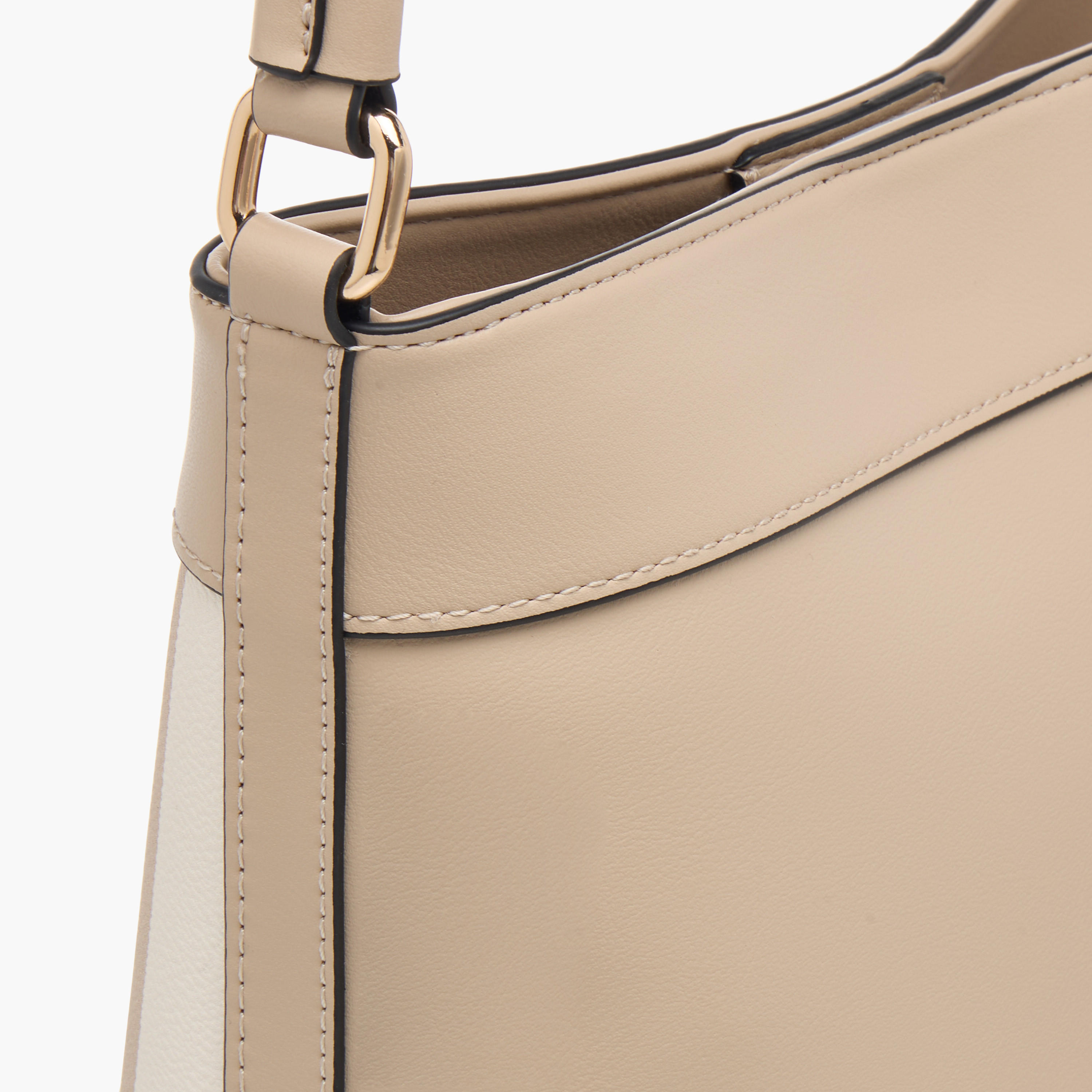شنطة دلو مخططة بحزام قابل للفصل من سيليست-women-bagsandwallets-handbags-image-4