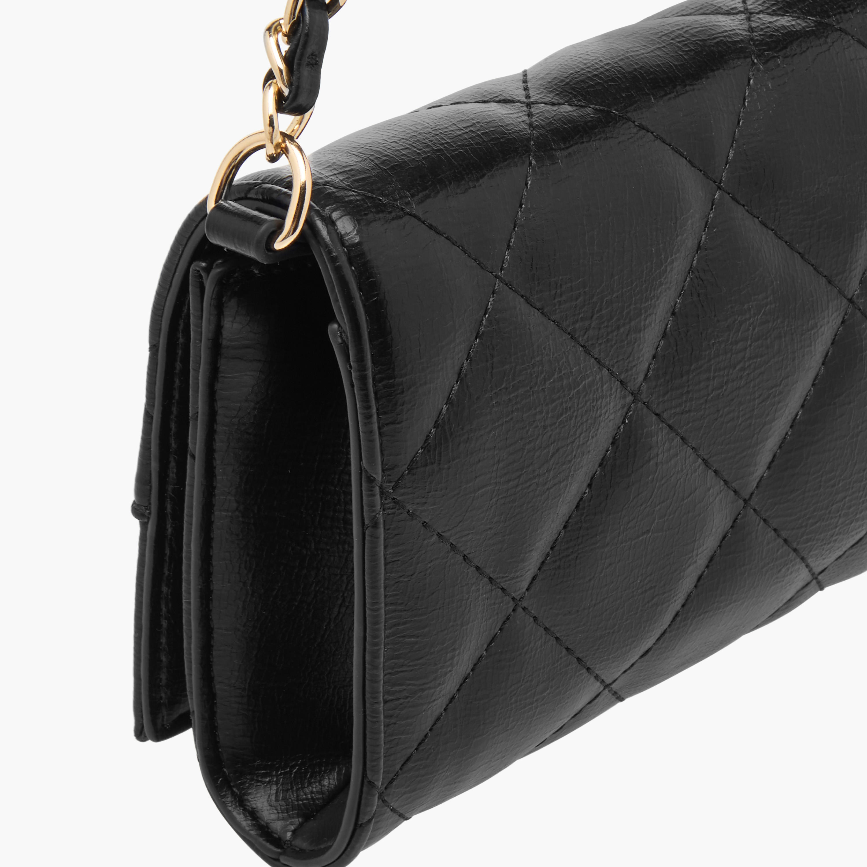 Celeste Quilted Crossbody Bag with Flap Closure and Chain Strap-women-bagsandwallets-handbags-image-6