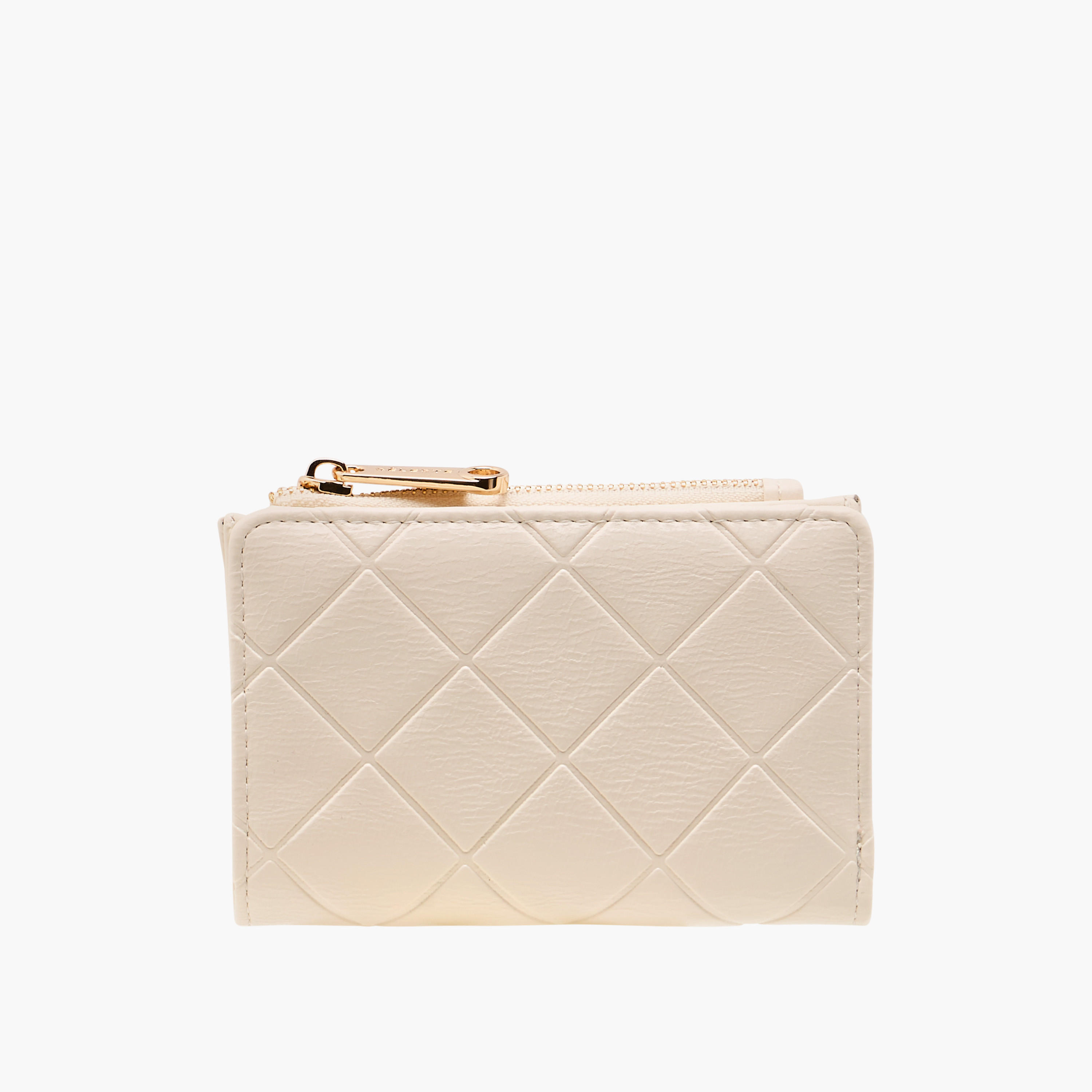 محفظة مبطنة بطيّة ثنائية وسحاب إغلاق من سيليست-women-bagsandwallets-wallets-image-1