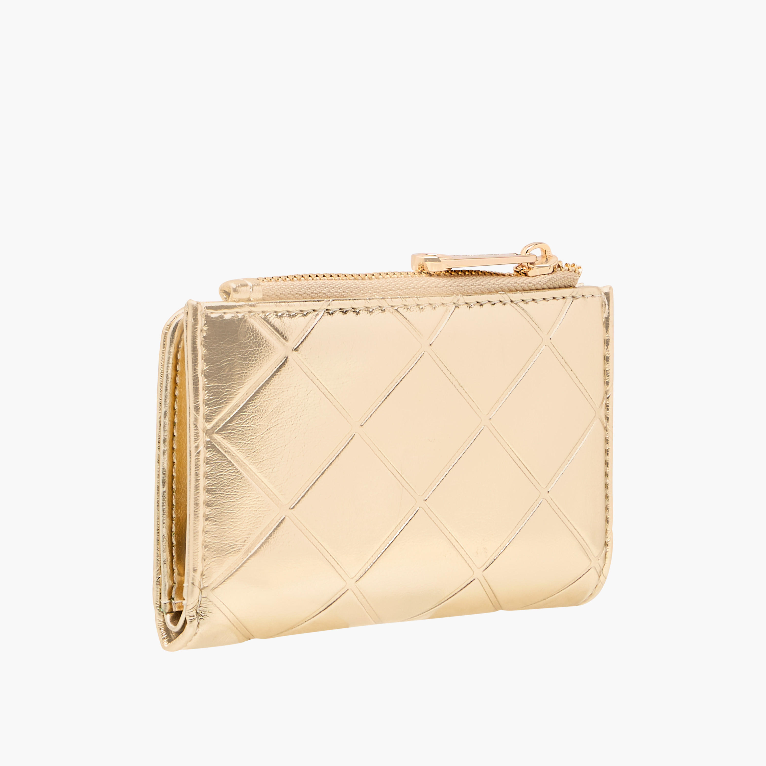محفظة مبطنة بطيّة ثنائية وسحاب إغلاق من سيليست-women-bagsandwallets-wallets-image-4