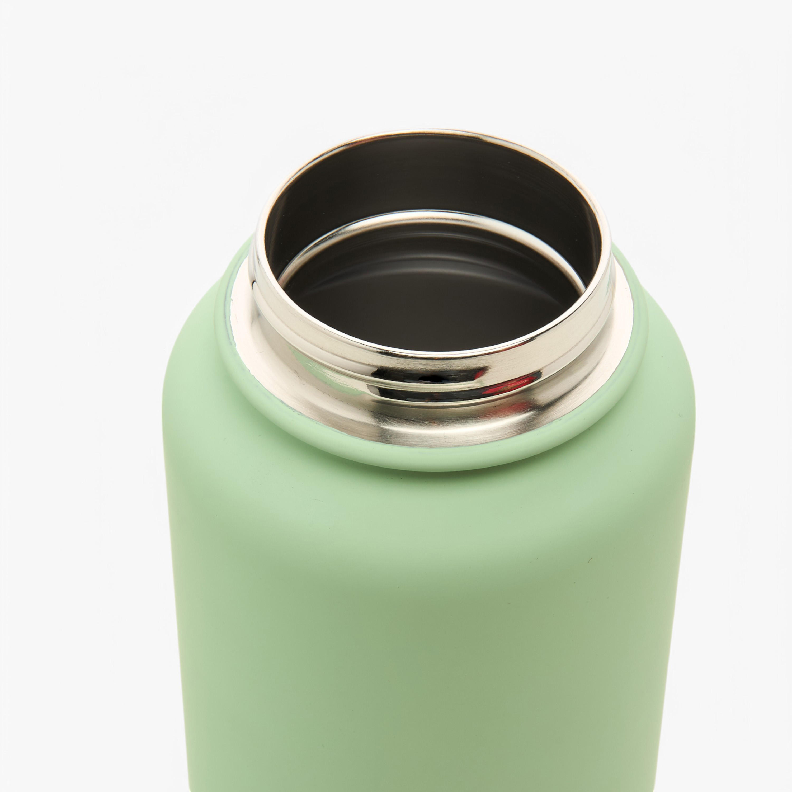 Solid Double Wall Stainless Steel Water Bottle with Handle - 1 L-school-waterbottles-image-6