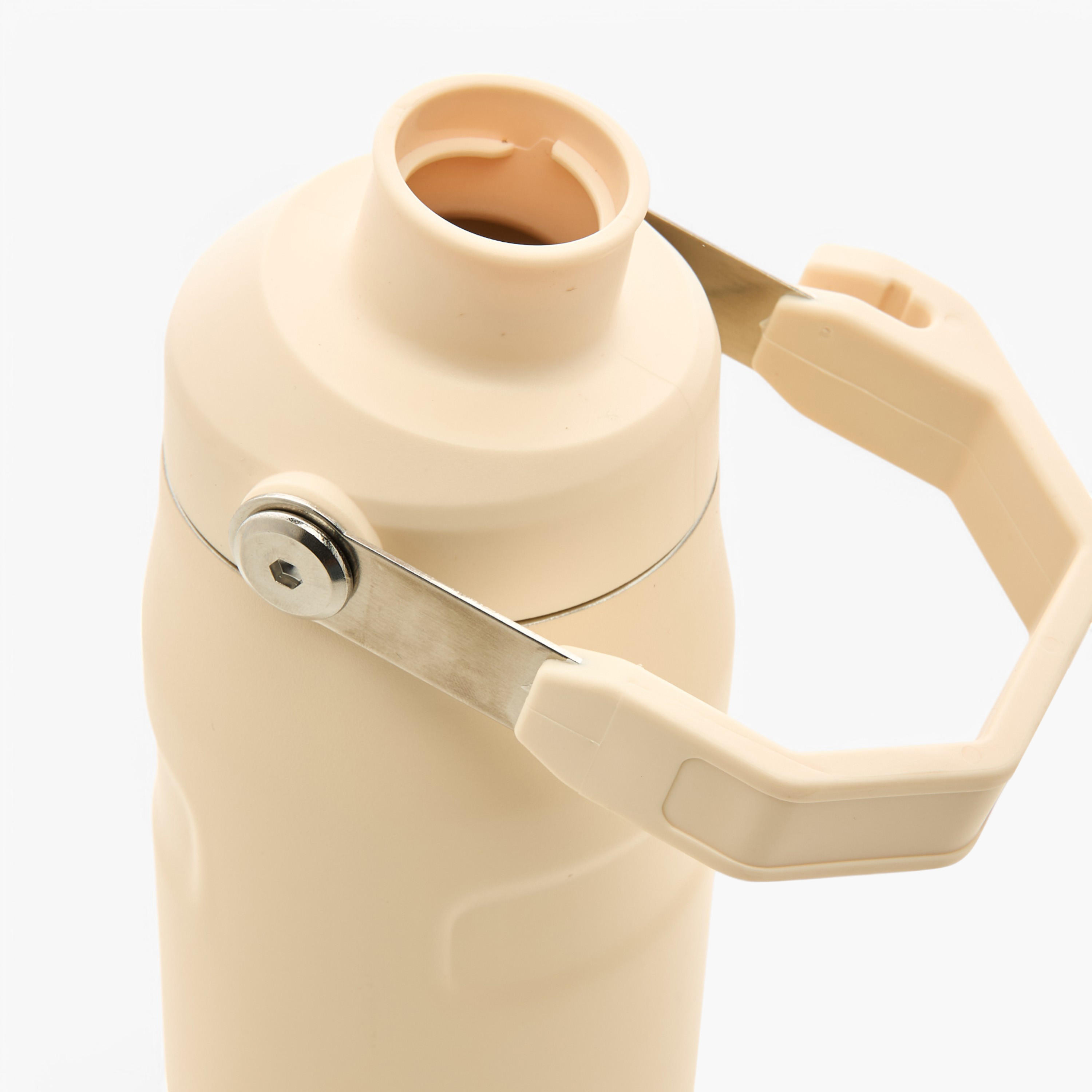 Solid Double Wall Stainless Steel Vaccum Bottle with Handle - 750 ml-school-waterbottles-image-5