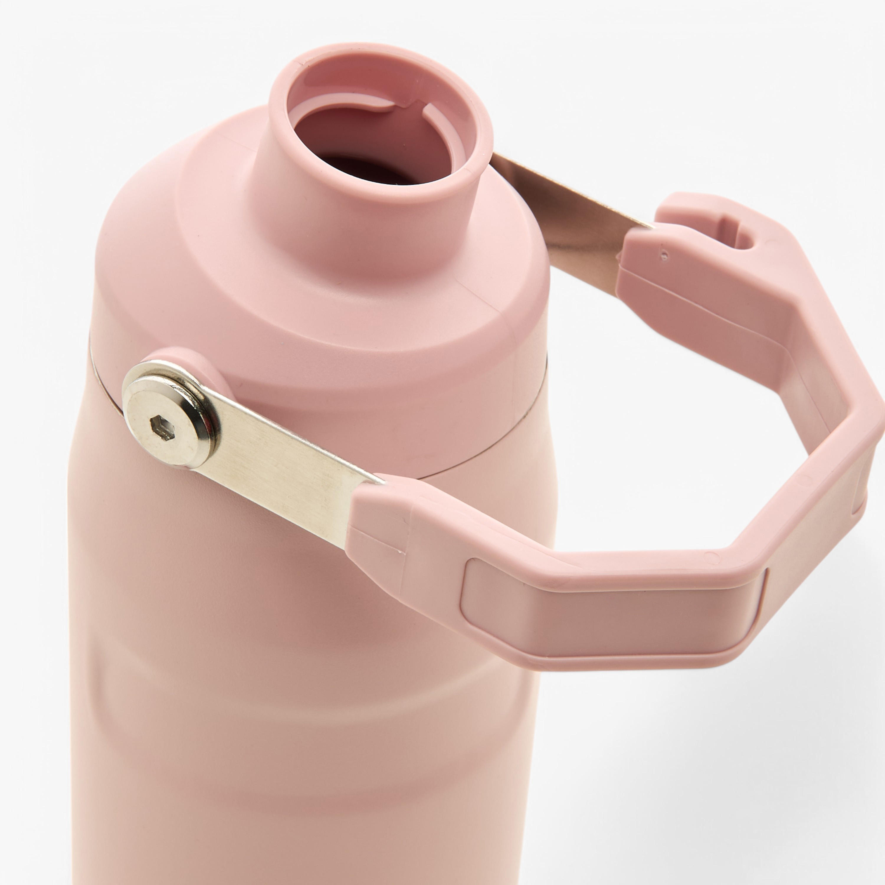 Solid Double Wall Stainless Steel Vaccum Bottle with Handle - 750 ml-school-waterbottles-image-5