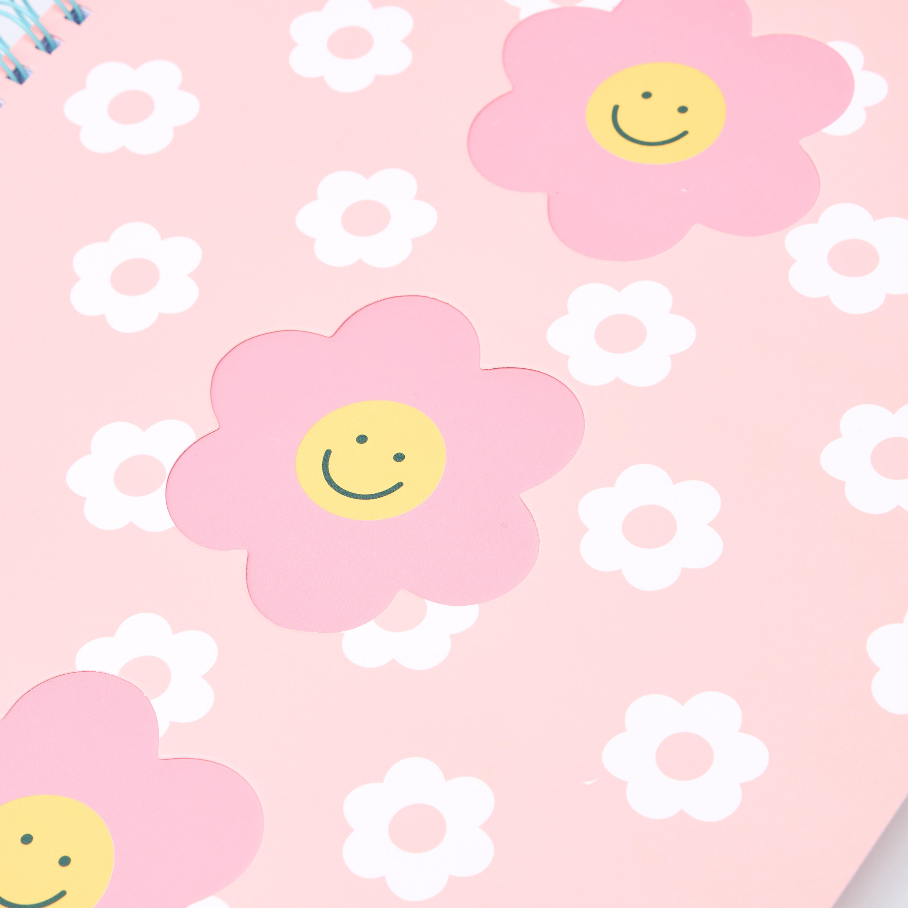 Floral Print 60-Sheet Ruled Sprial A4 Notebook-school-stationery-notebooks-image-4