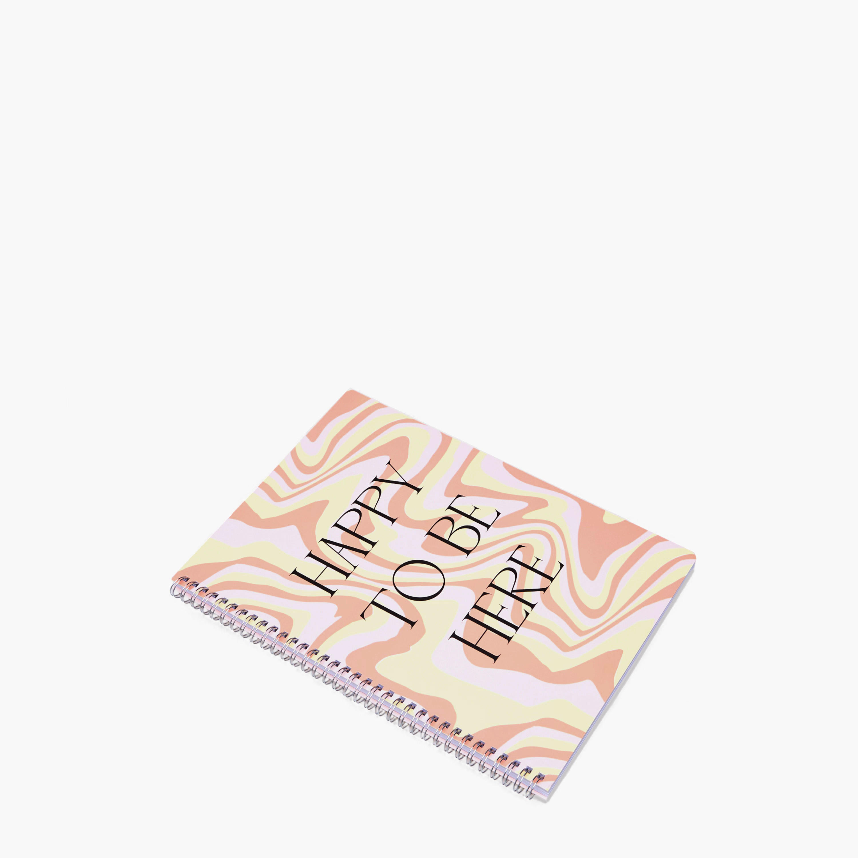 Slogan Print 60-Sheet Ruled Sprial A4 Notebook-school-stationery-notebooks-image-2