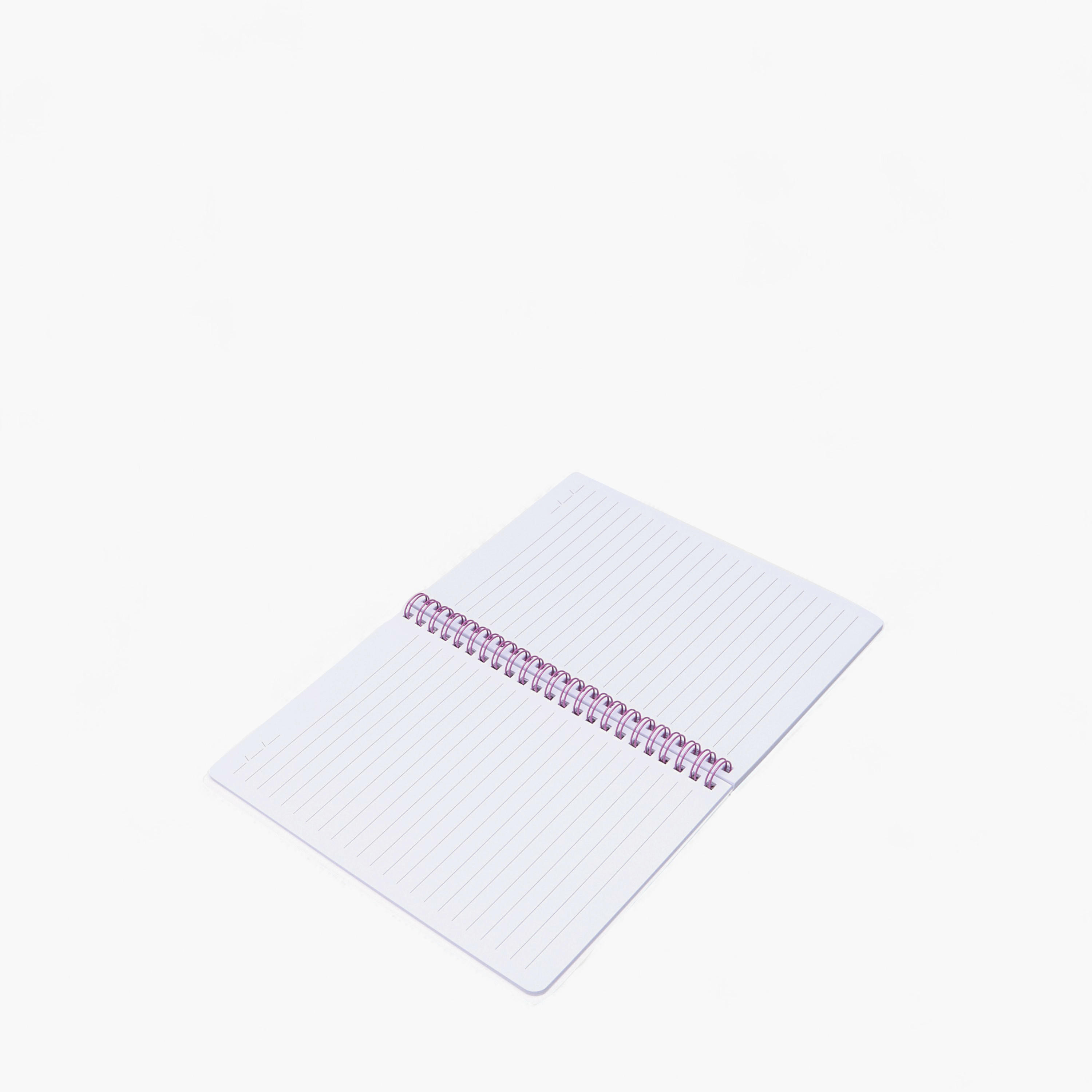 Floral Print 60-Sheet Ruled Sprial A5 Notebook-school-stationery-notebooks-image-3
