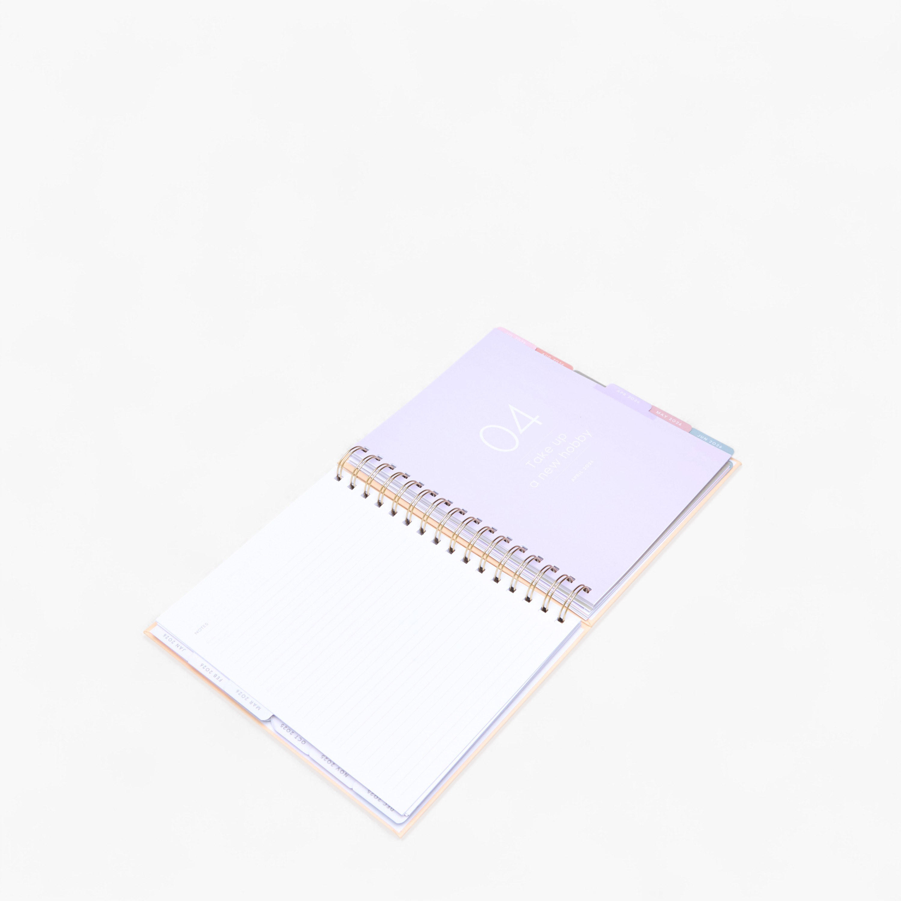 Slogan Print 18-Month Hardcover Agenda Planner-school-stationery-notebooks-image-5