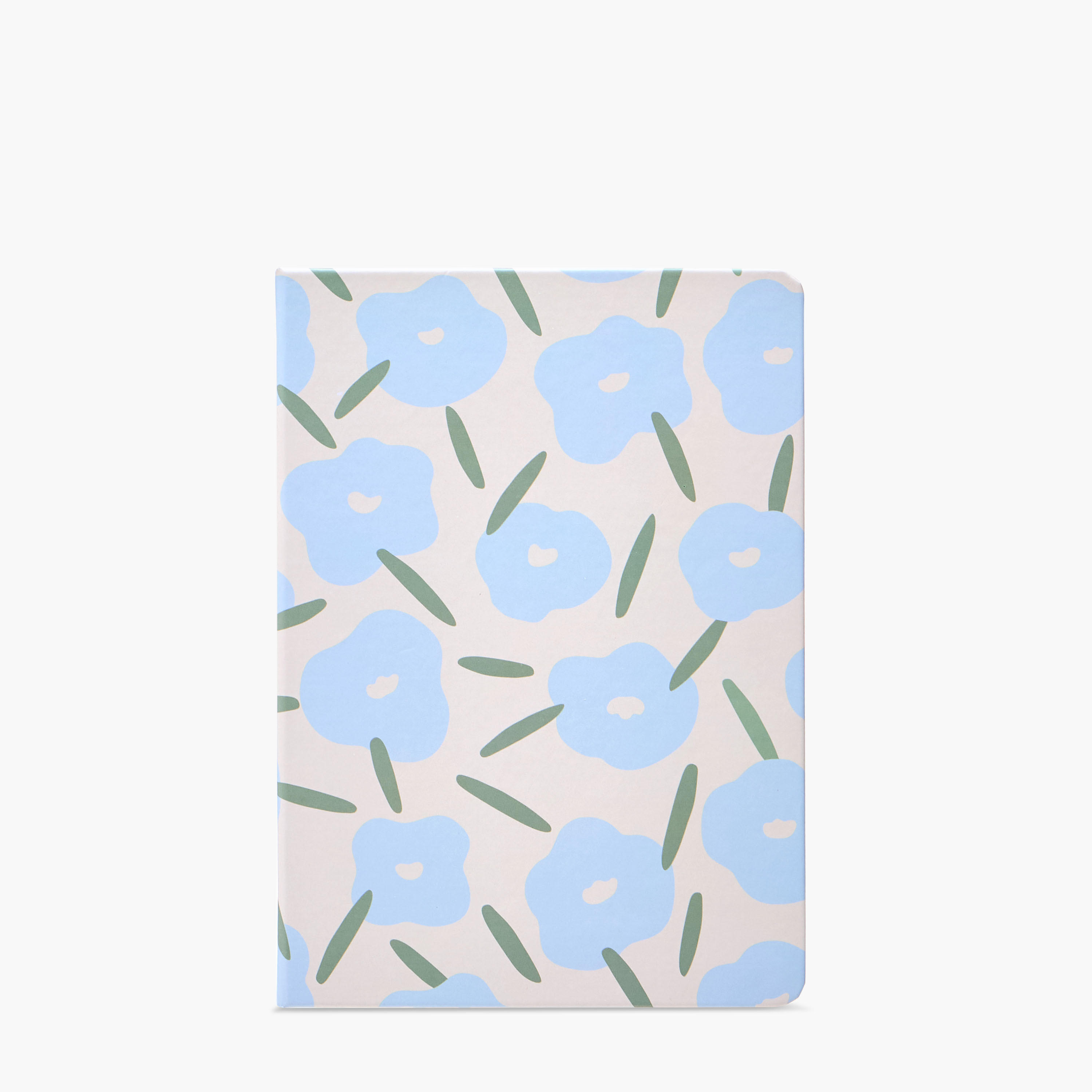 Floral Print A5 Ruled Notebook-school-stationery-notebooks-image-1