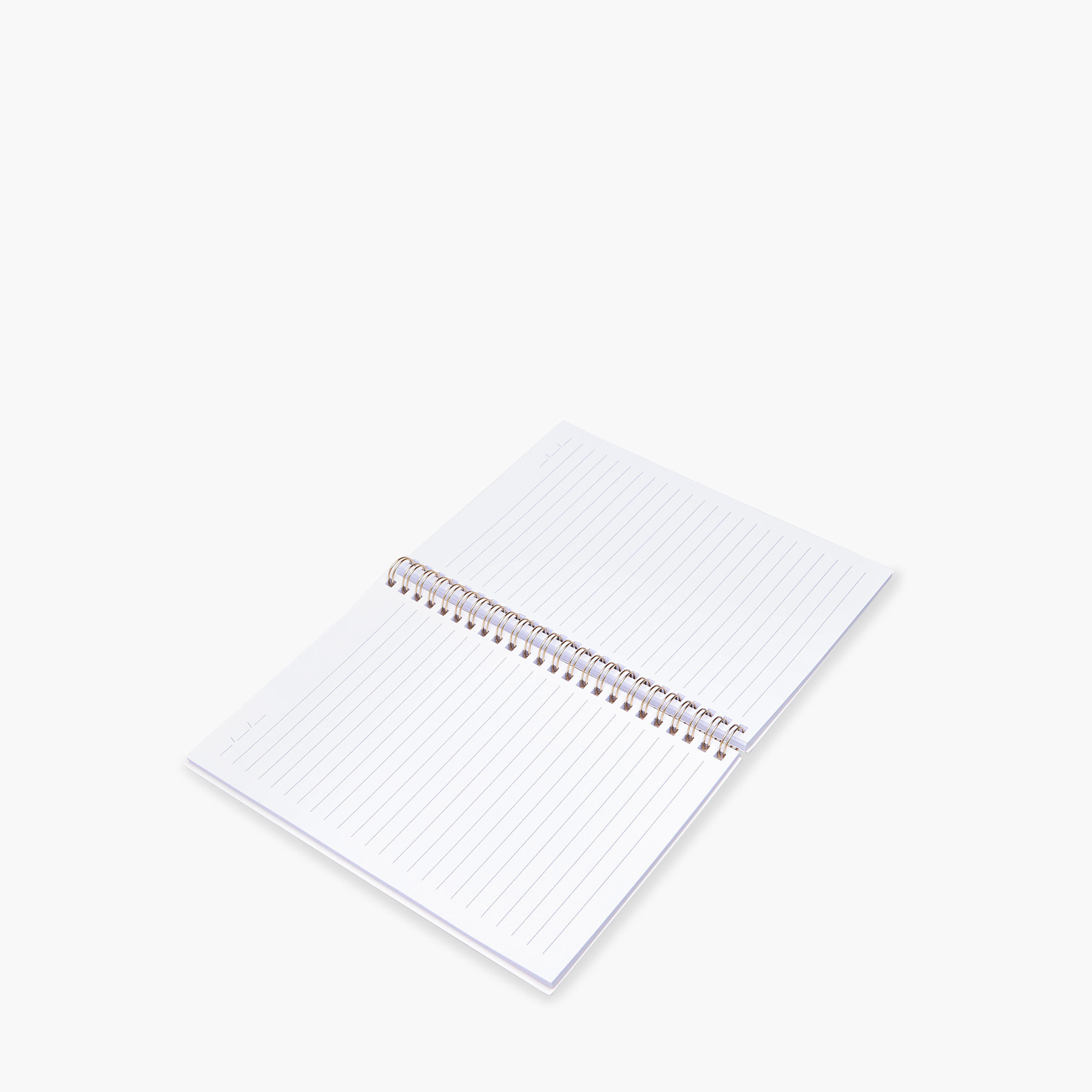 Slogan Print A5 Ruled Spiral Notebook-school-stationery-notebooks-image-3