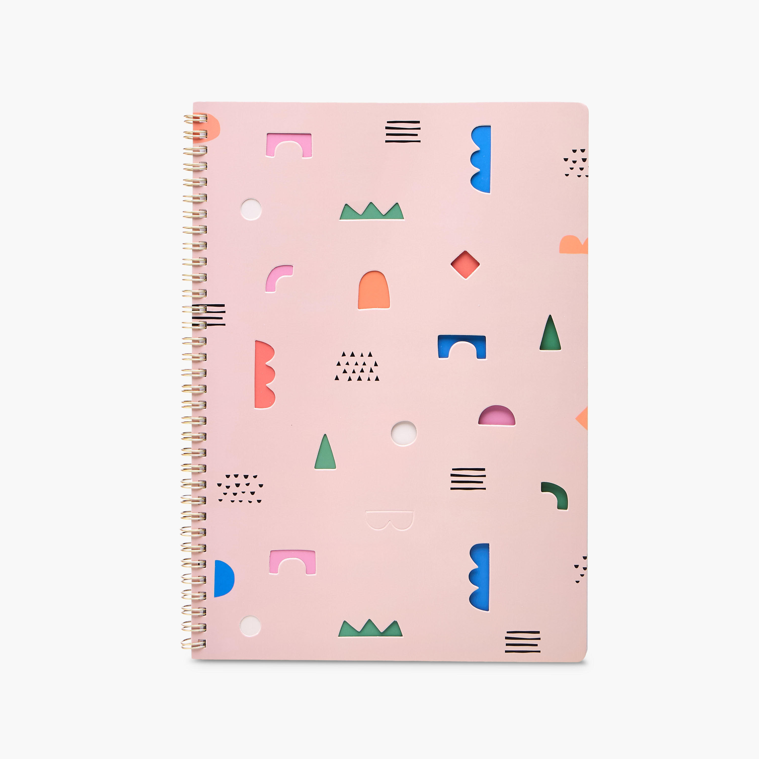 Printed A5 Ruled Spiral Notebook-school-stationery-notebooks-image-1