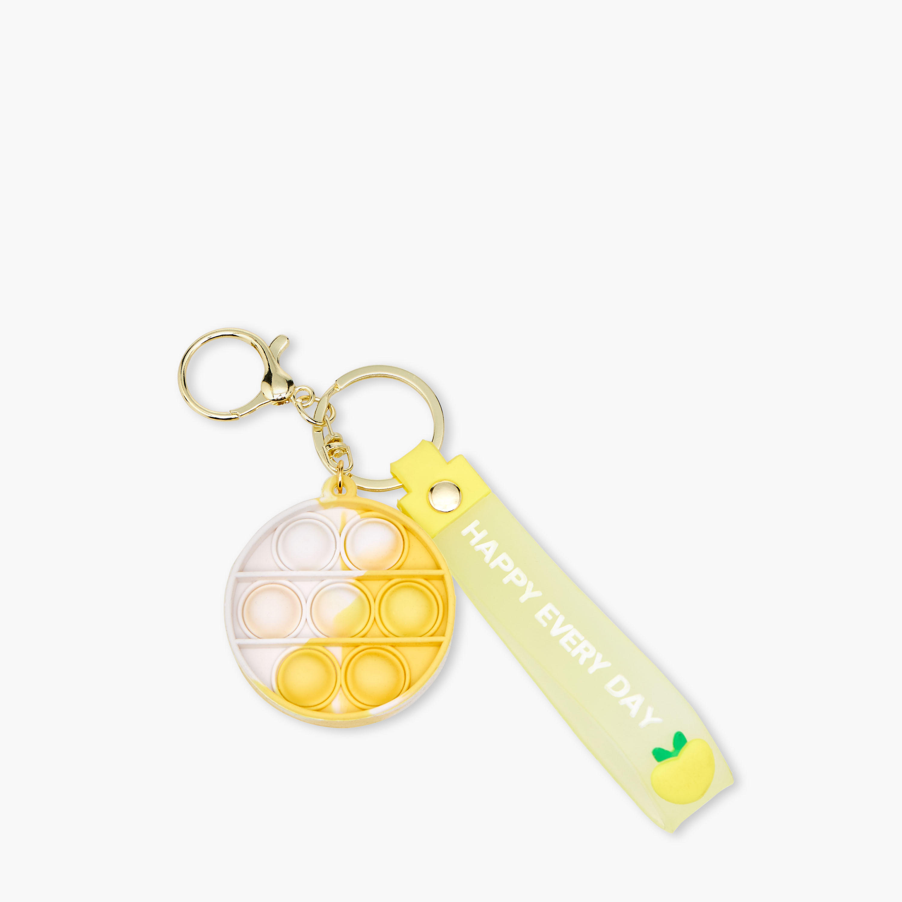 Pop It Fidget Toy Accent Keychain with Lobster Hook-girls-accessories-keyringsandbagcharms-image-2