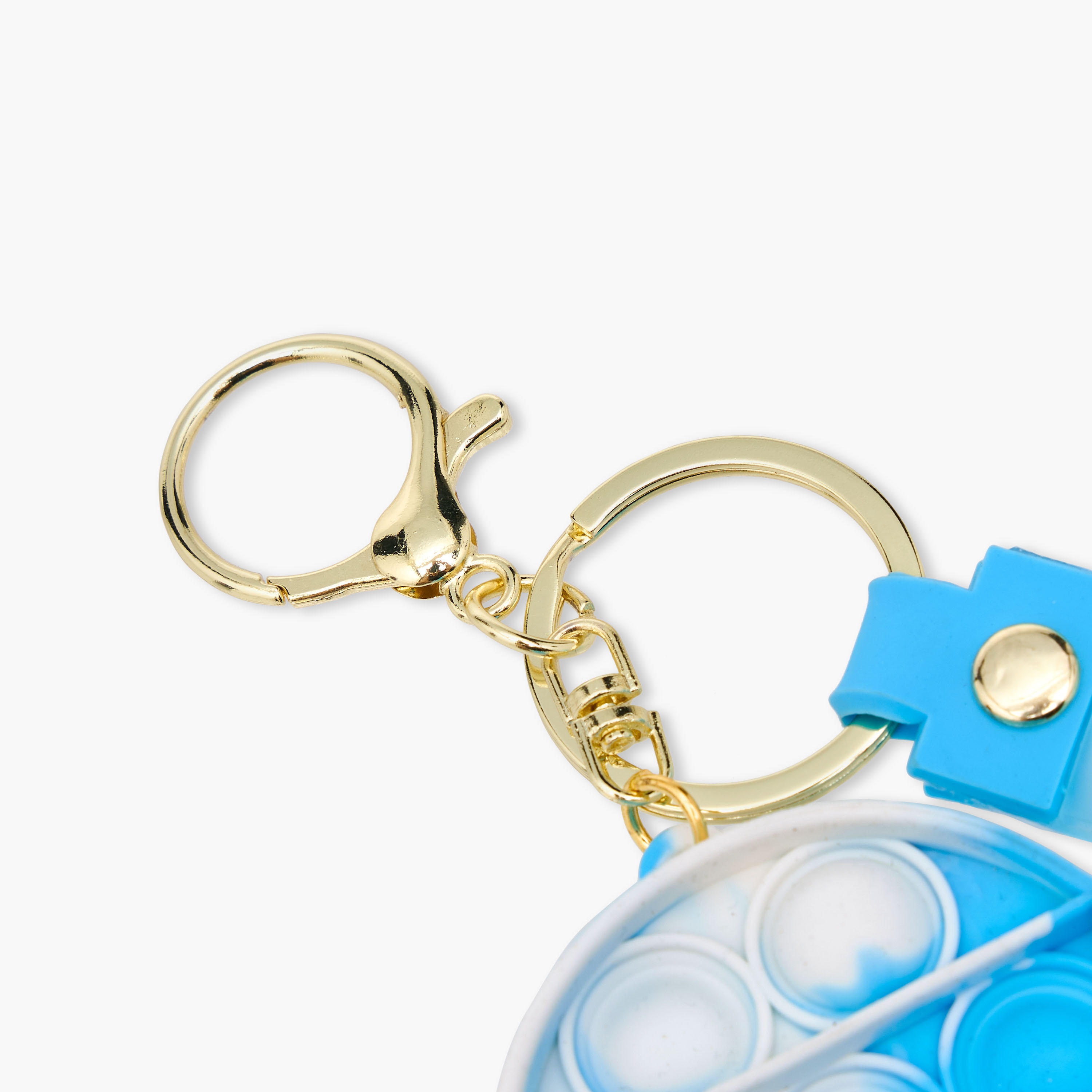Pop It Fidget Toy Accent Keychain with Lobster Hook-girls-accessories-keyringsandbagcharms-image-4