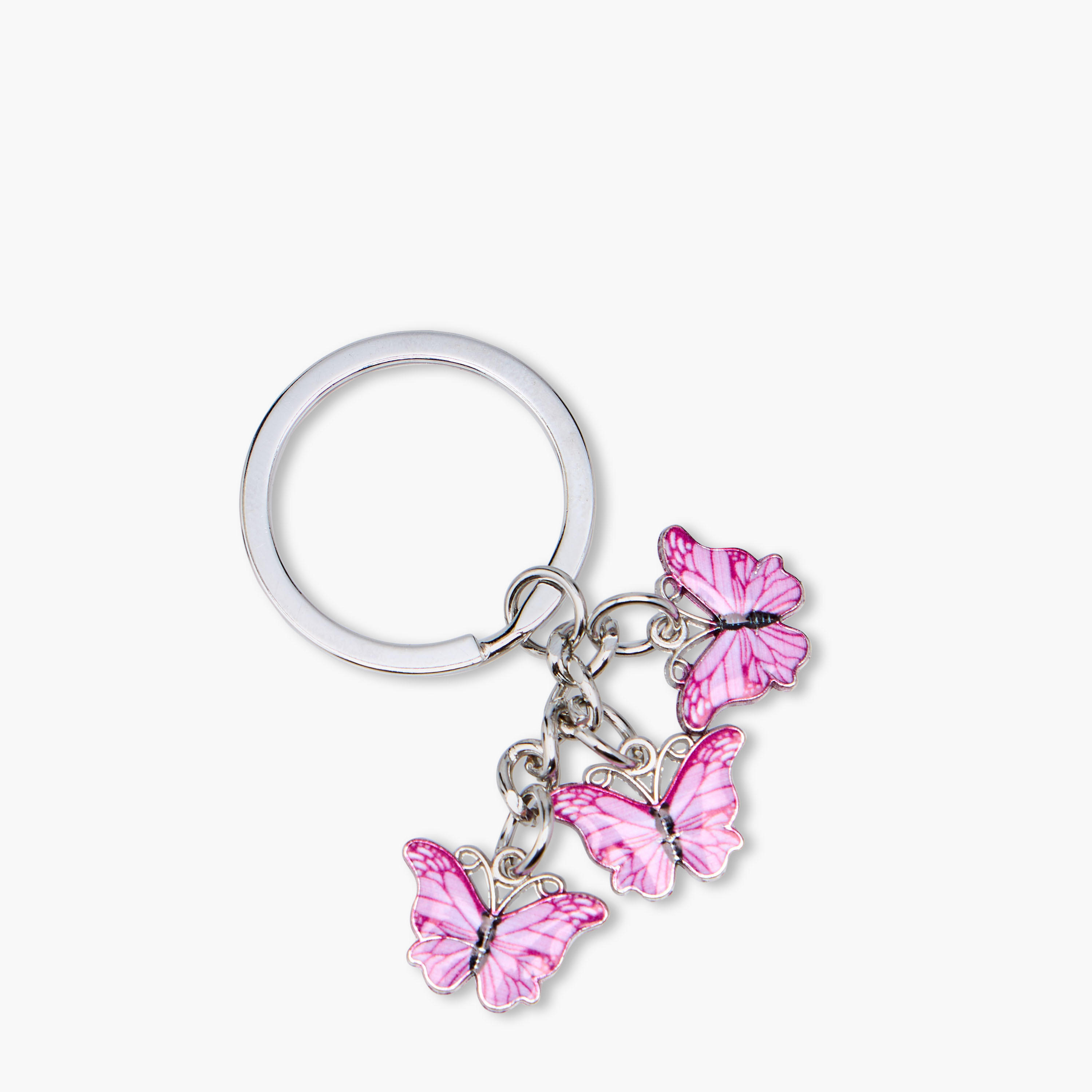 Butterfly Accent Keyring-girls-accessories-keyringsandbagcharms-image-2