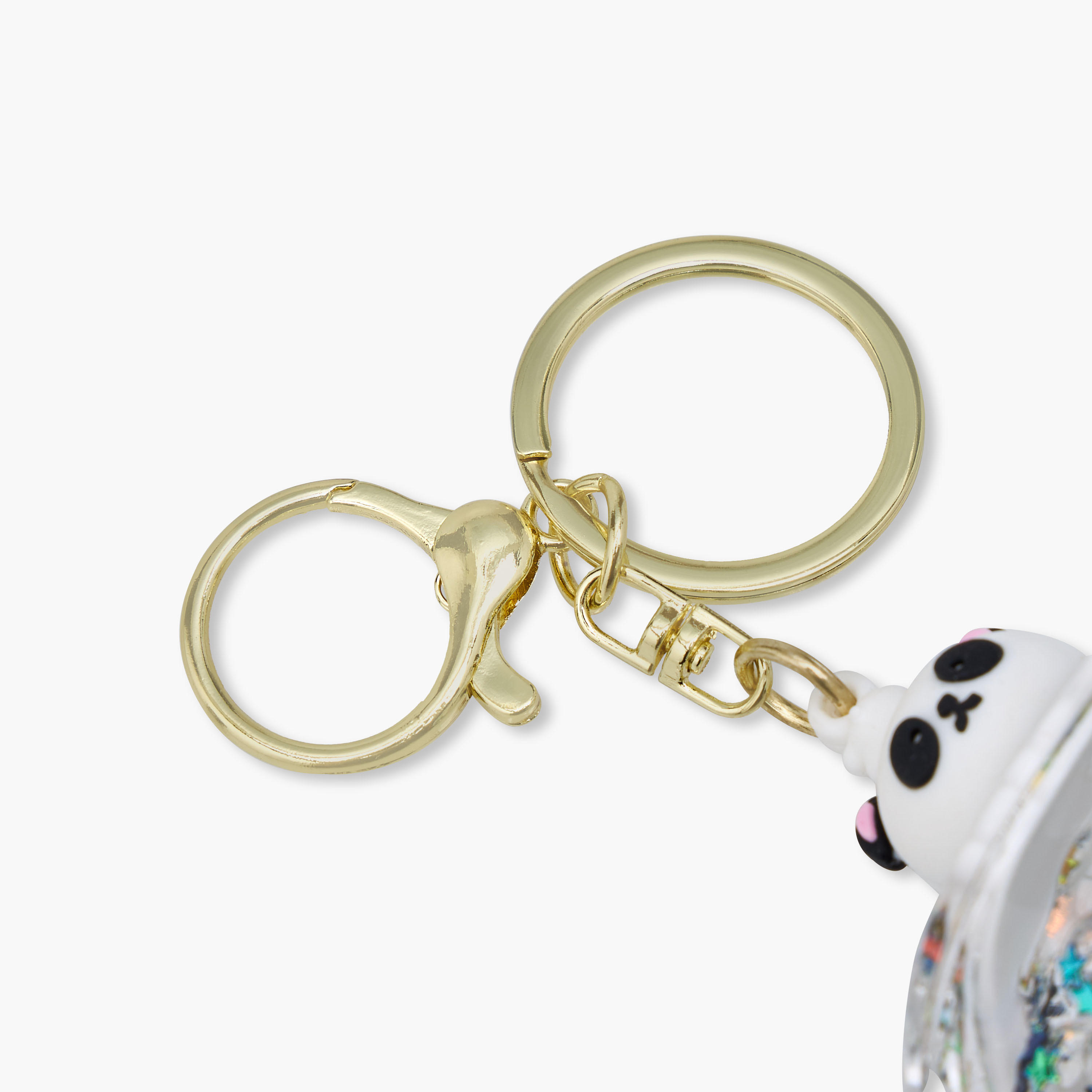 Panda with Bubbles Accent Keychain with Lobster Hook-girls-accessories-keyringsandbagcharms-image-4