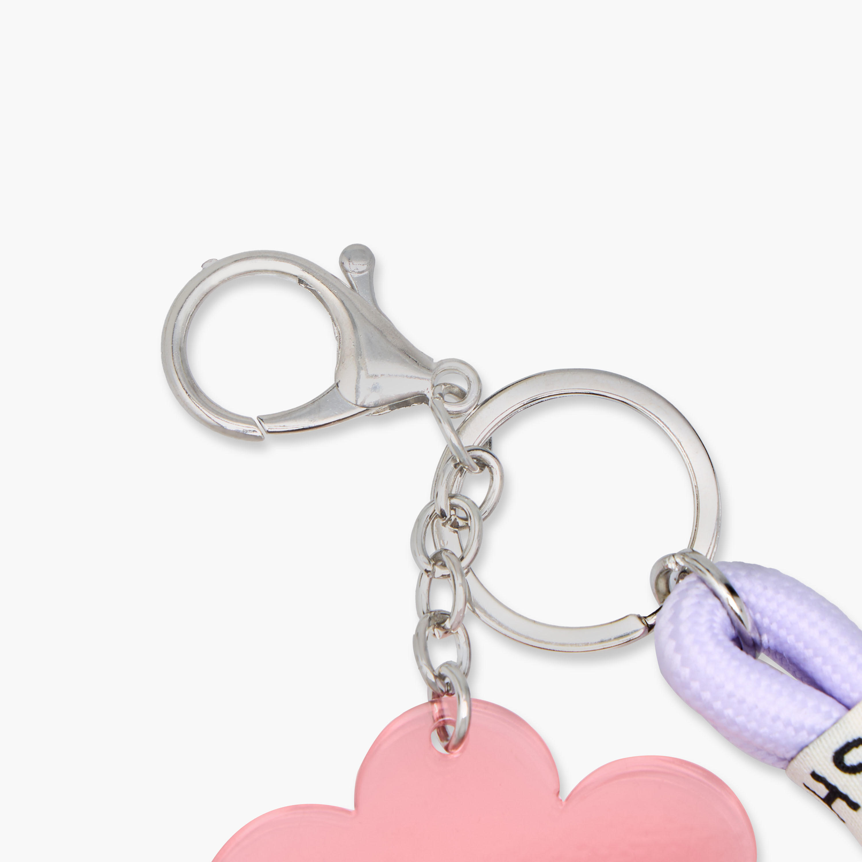 Flower Charm Keyring with Strap and Lobster Hook-girls-accessories-keyringsandbagcharms-image-4
