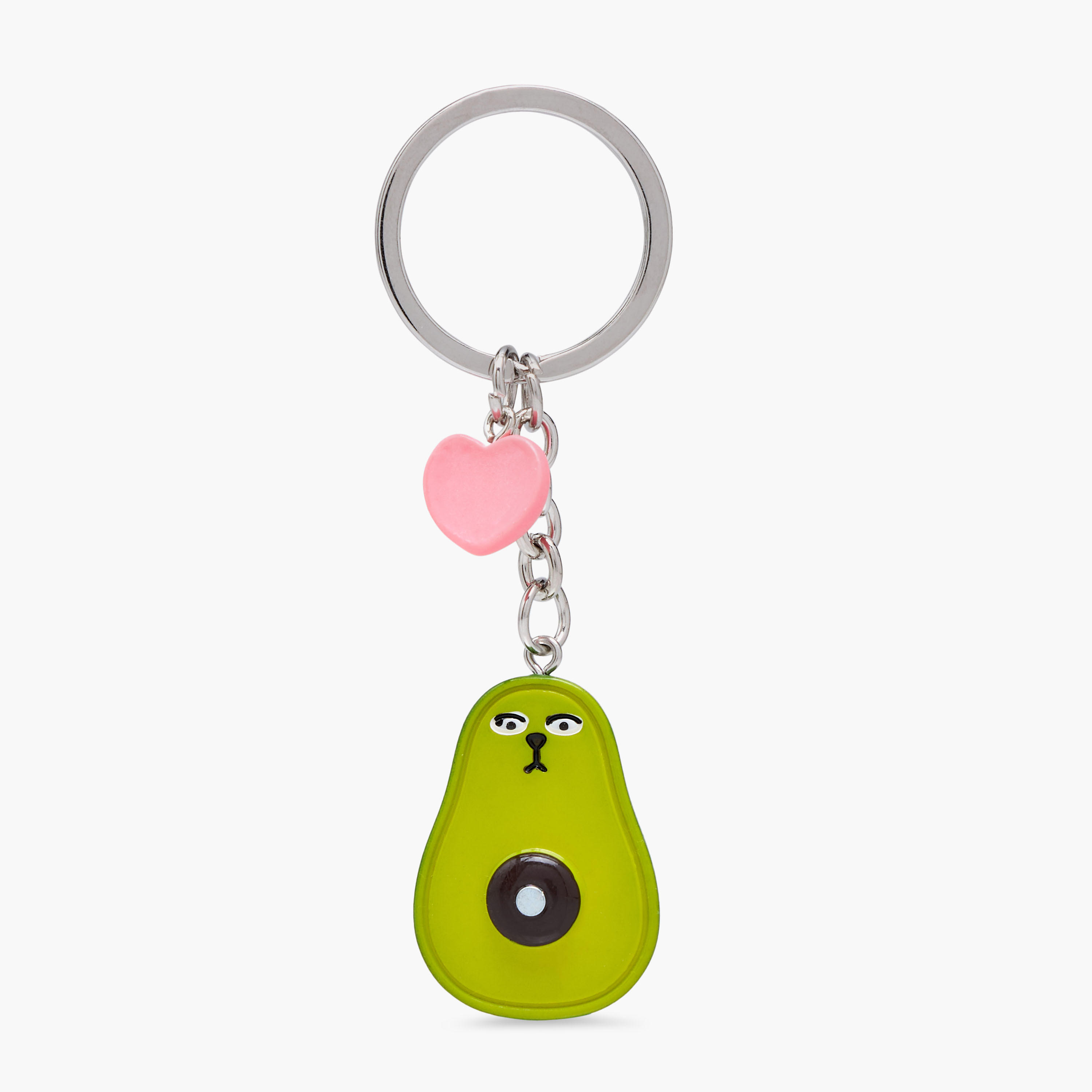 سلسلة مفاتيح مغناطيسية بتصميم أفوكادو - طقم من قطعتين-girls-accessories-keyringsandbagcharms-image-2