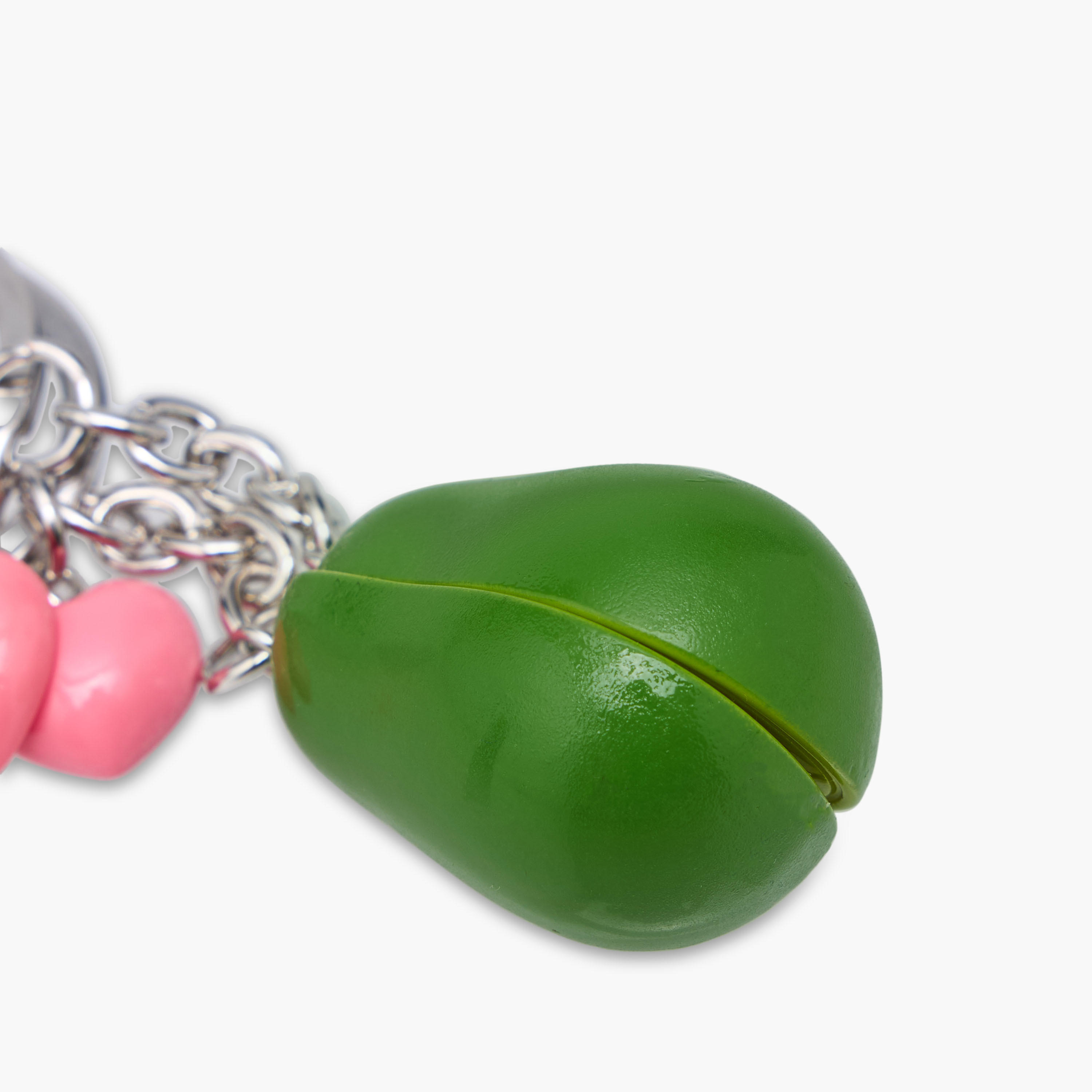 سلسلة مفاتيح مغناطيسية بتصميم أفوكادو - طقم من قطعتين-girls-accessories-keyringsandbagcharms-image-5