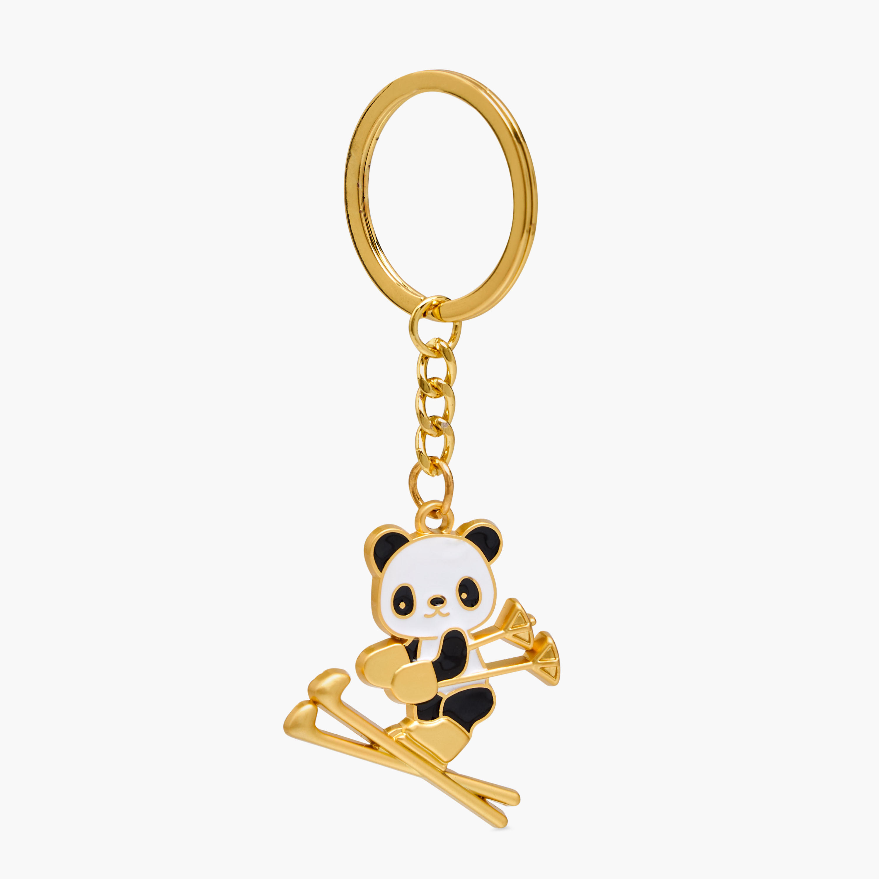 Panda Skating Keychain-girls-accessories-keyringsandbagcharms-image-1