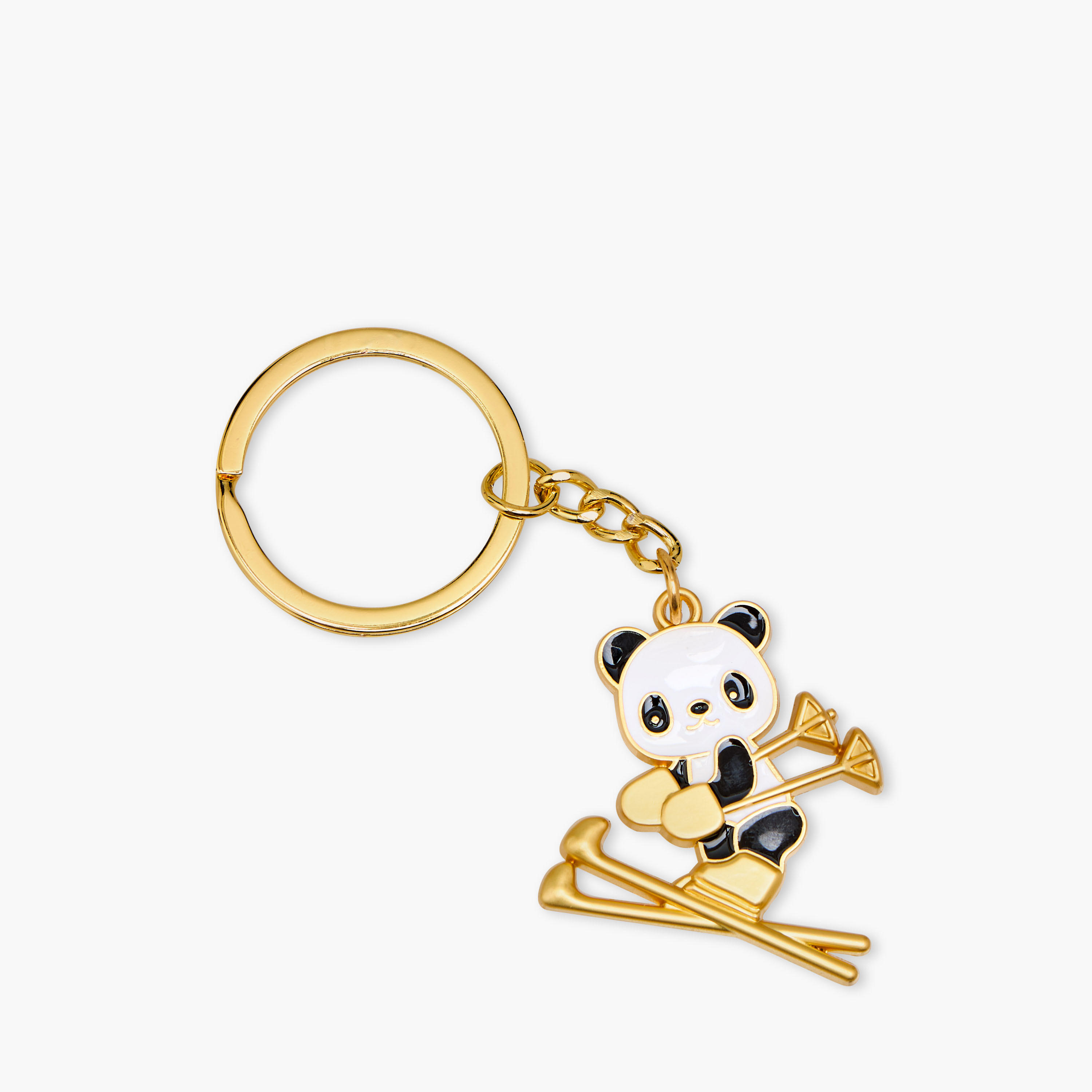 Panda Skating Keychain-girls-accessories-keyringsandbagcharms-image-2
