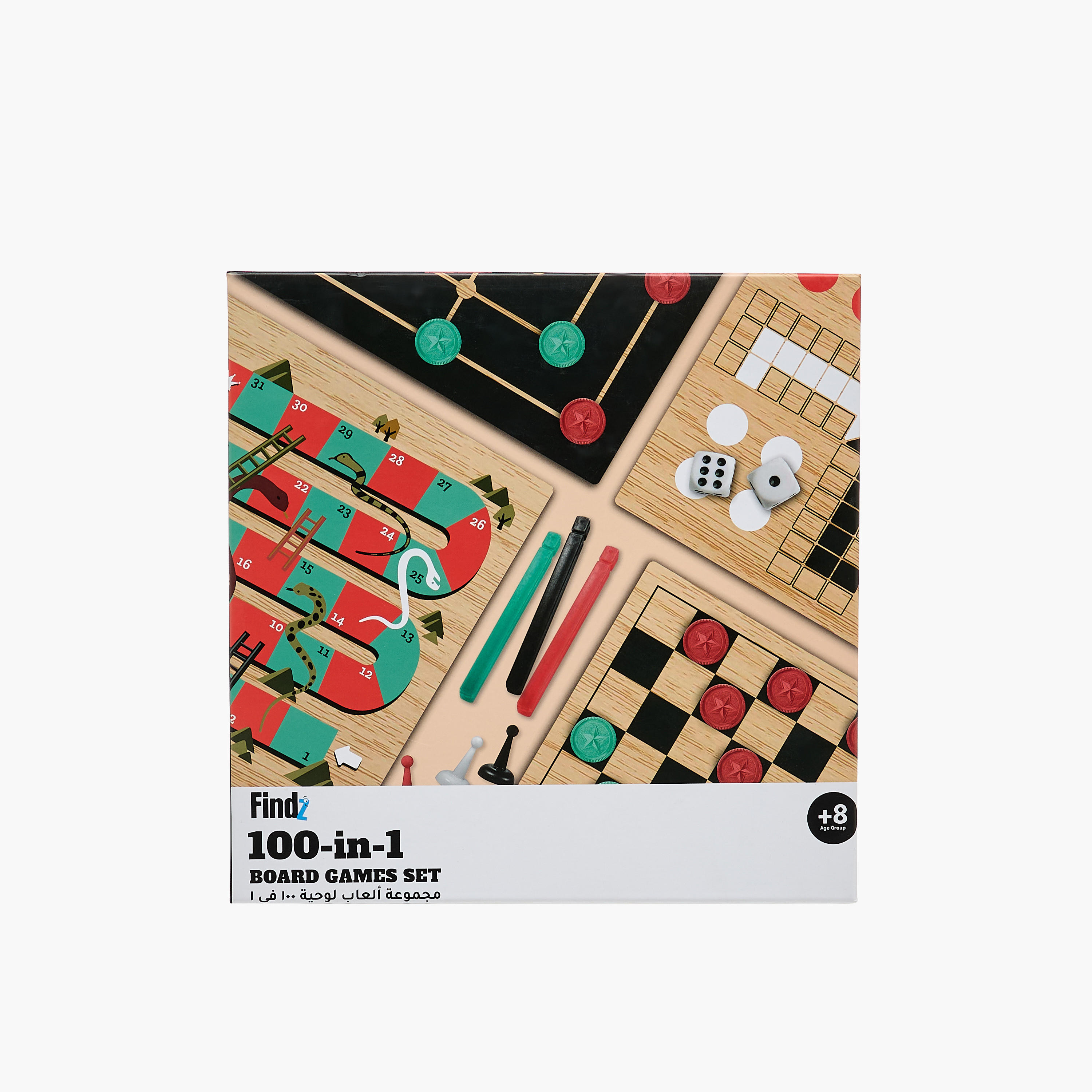 Findz 100-In-1 Board Games Set-school-stationery-accessories-image-14