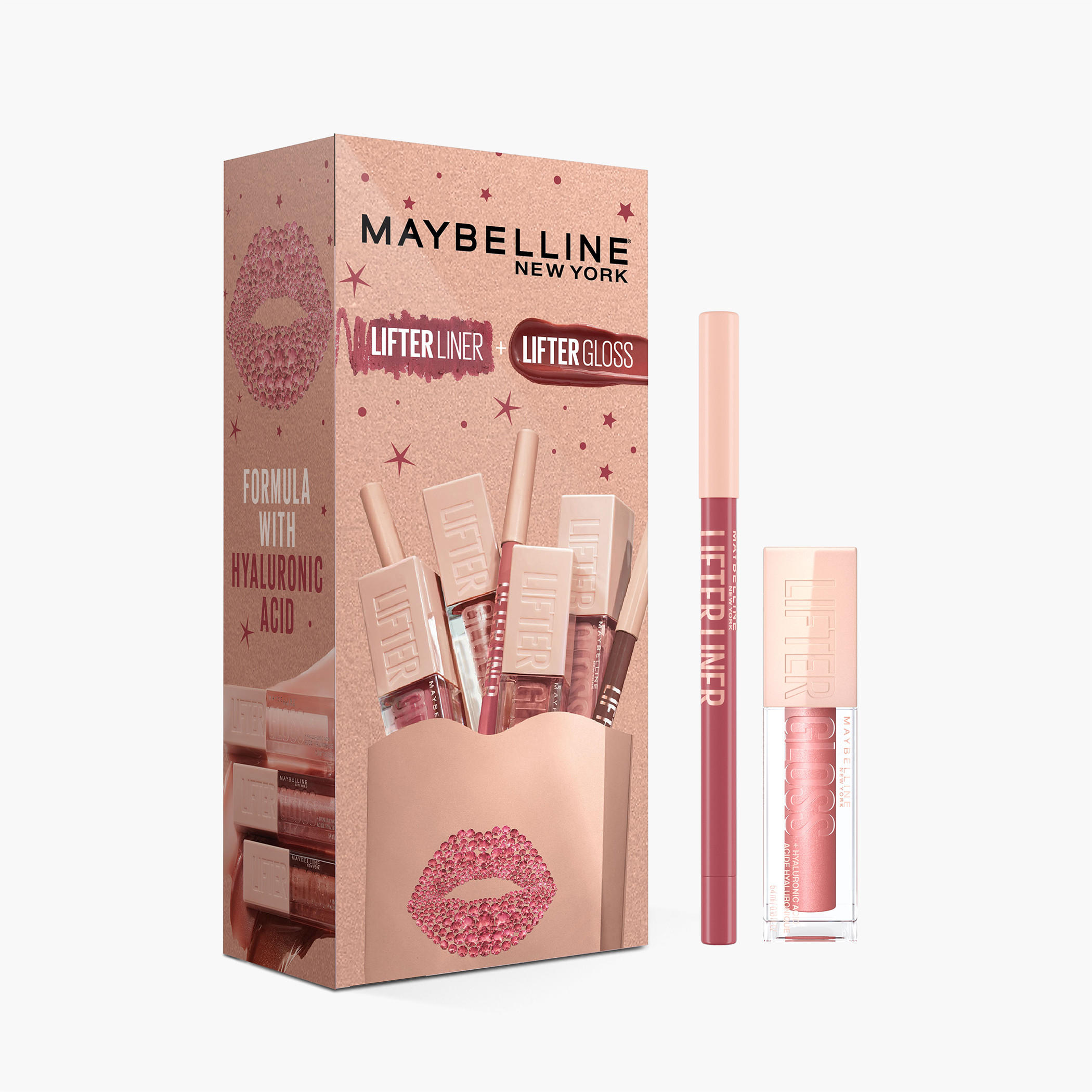 Maybelline New York Lifter Gloss and Lip Liner Set-beautyandpersonalcare-giftsets-image-1