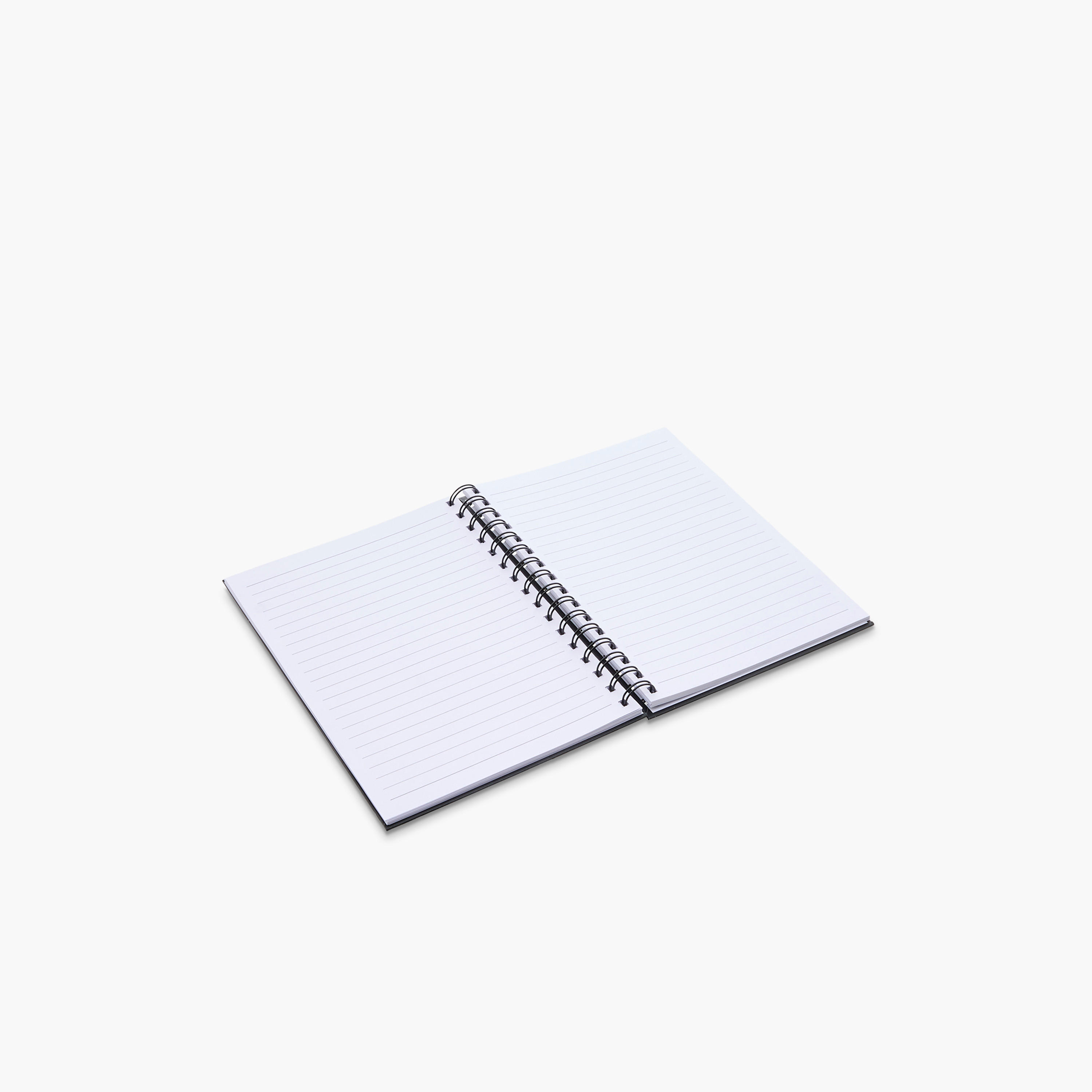 Slogan Print A5 Hardbound Spiral Notebook-school-stationery-notebooks-image-3
