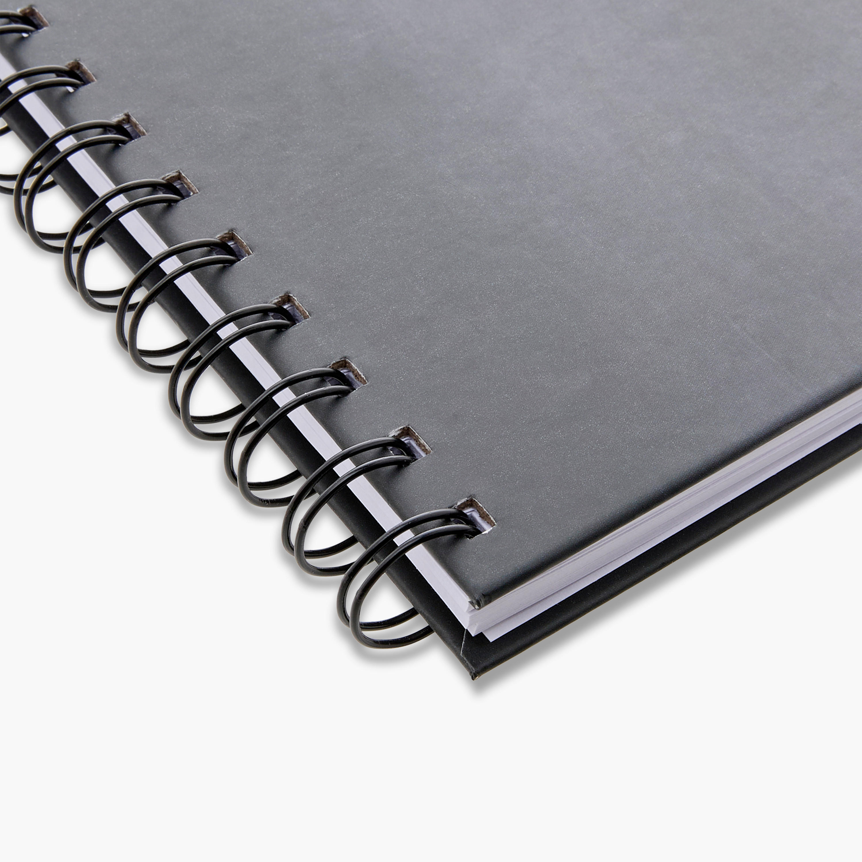 Slogan Print A5 Hardbound Spiral Notebook-school-stationery-notebooks-image-5