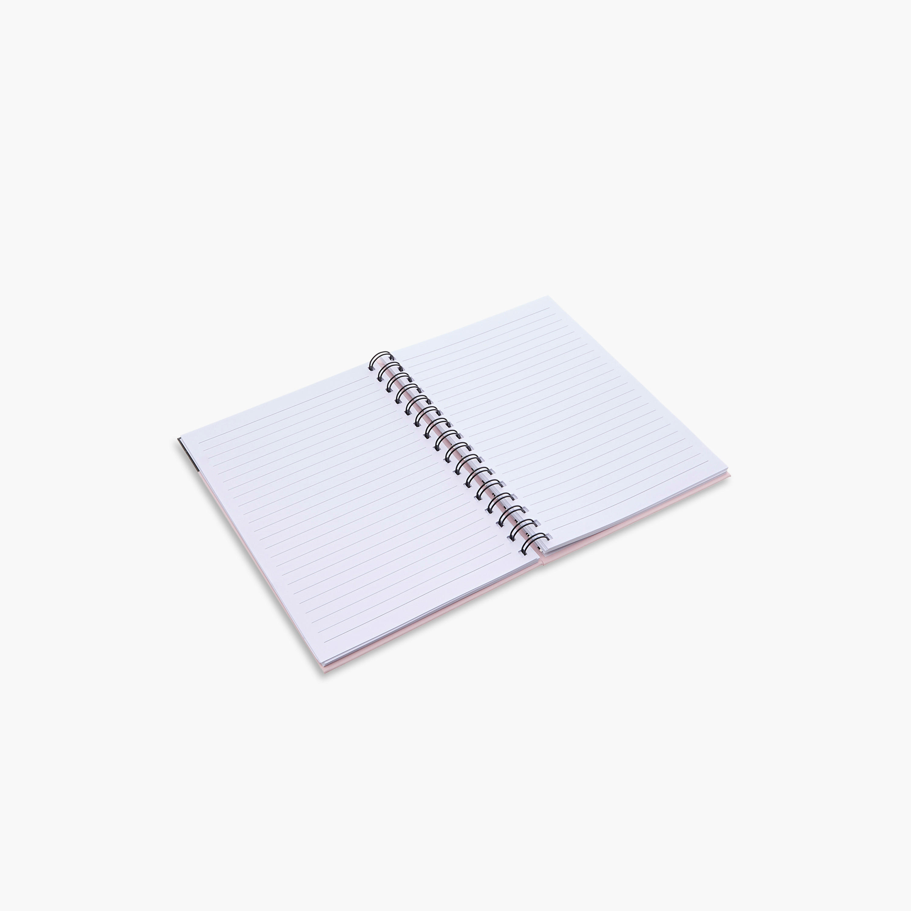 Slogan Print A5 Hardbound Spiral Notebook-school-stationery-notebooks-image-3