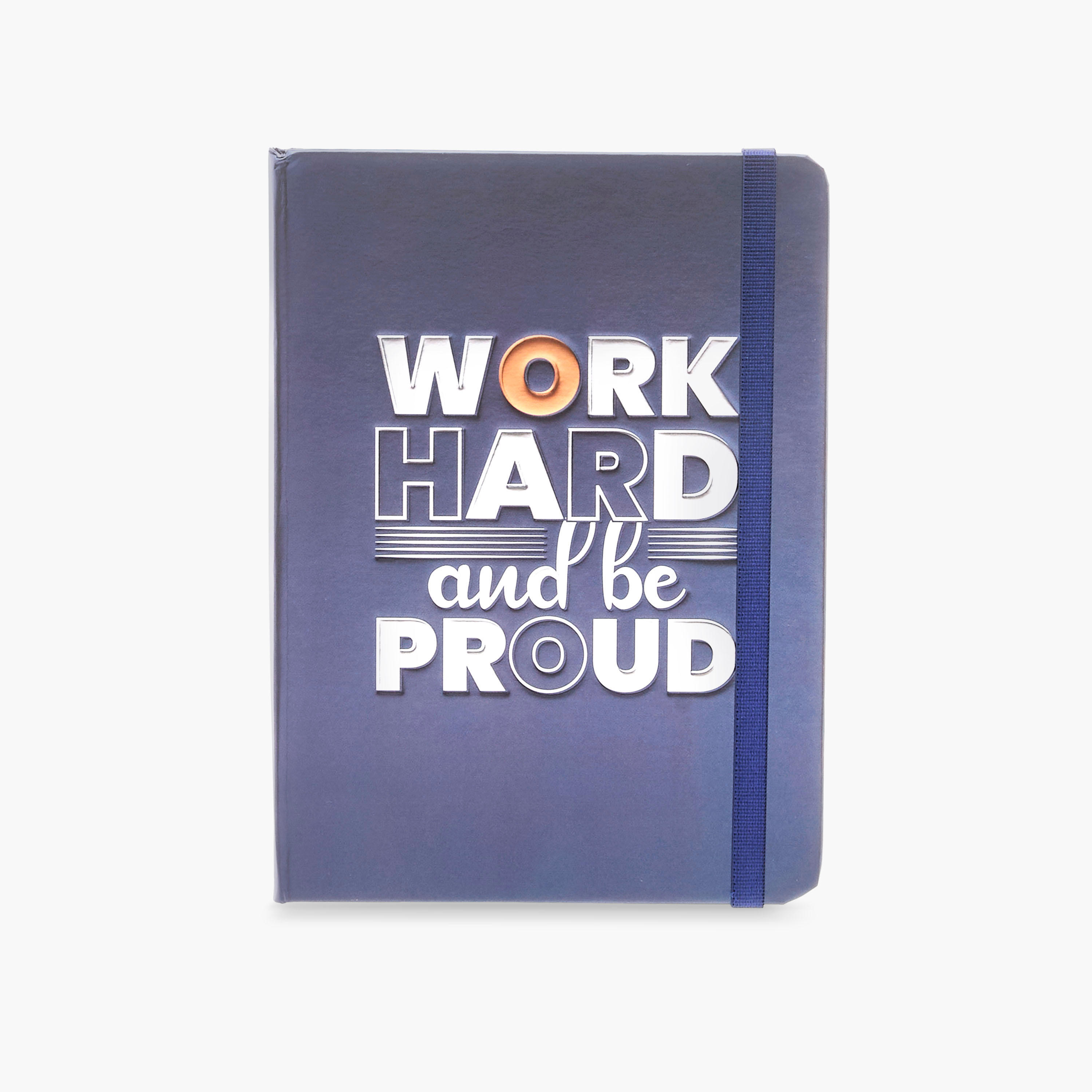 Slogan Embossed A5 Hardbound Ruled Notebook-school-stationery-notebooks-image-1