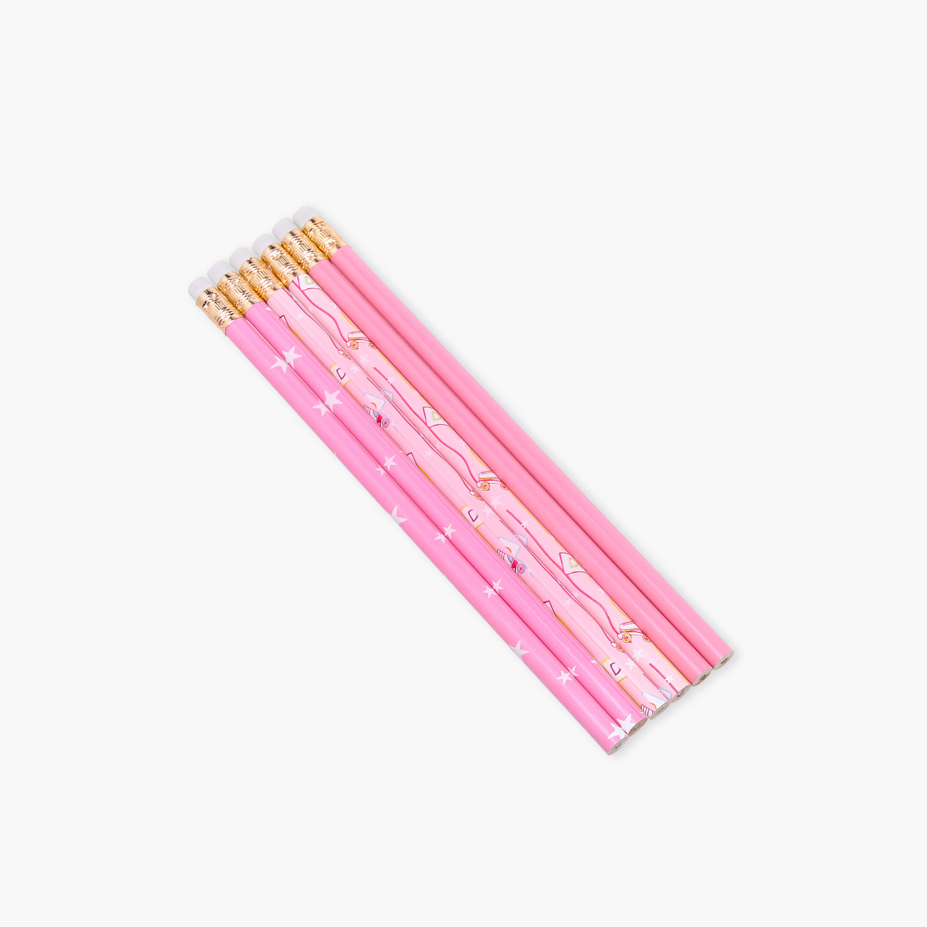 Assorted Wooden Pencil - Set of 6-school-stationery-pensandpencils-image-3
