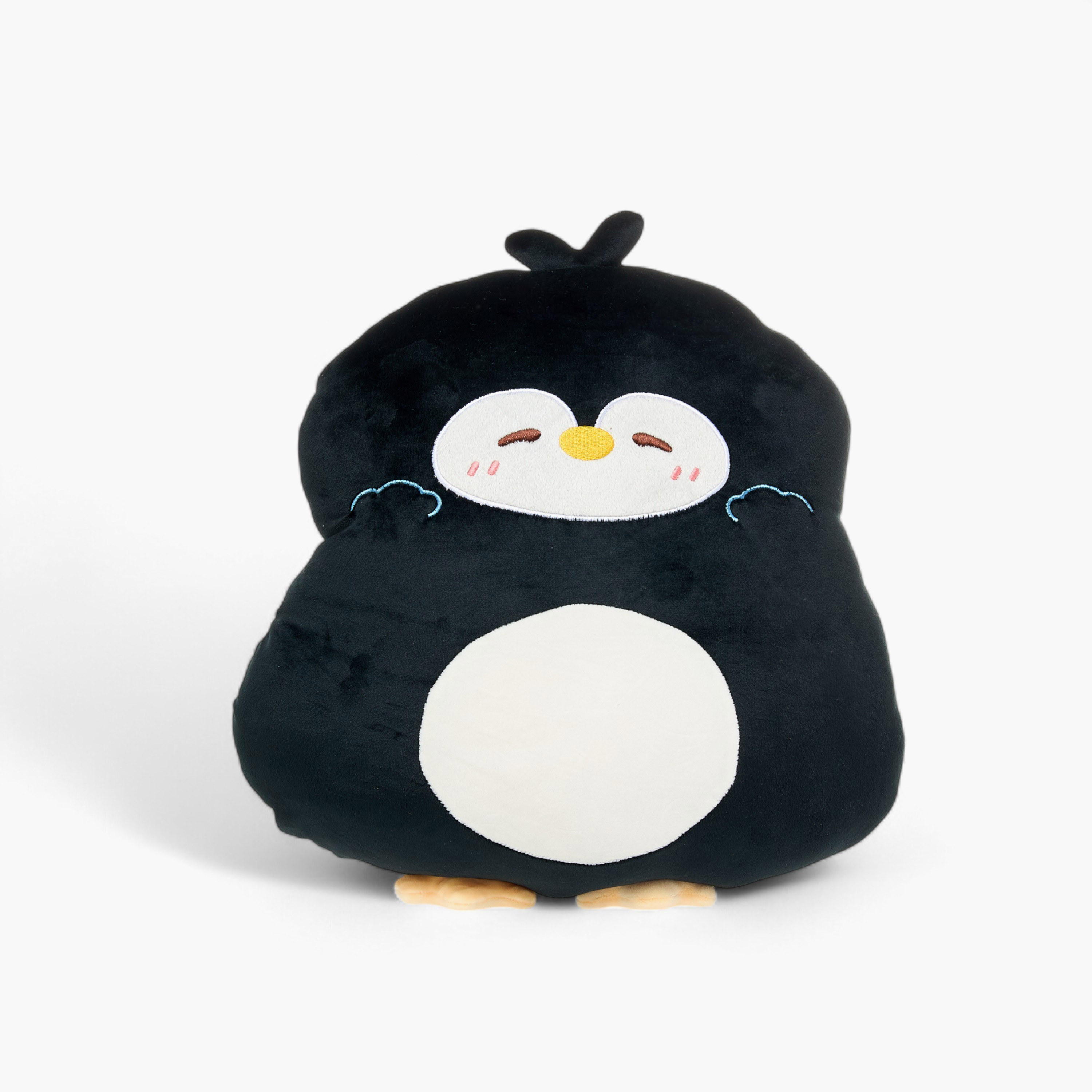Penguin Shaped Cushion - 30 cms-household-cushionsandthrows-filledcushions-decorativecushions-image-1