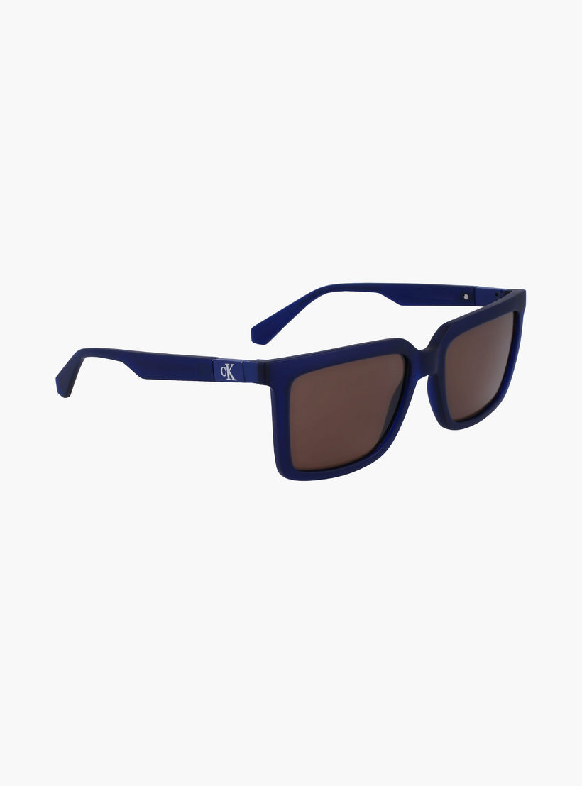 كالفن كلاين - نظارة شمسية - مربعة - رمادي - مقاس 55 ملم CKJ23659S-men-sunglasses-image-2