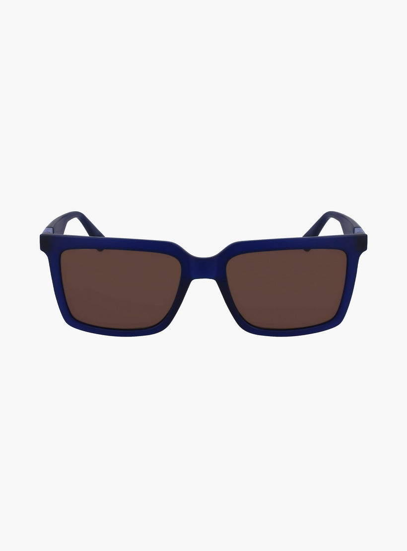كالفن كلاين - نظارة شمسية - مربعة - رمادي - مقاس 55 ملم CKJ23659S-men-sunglasses-image-3