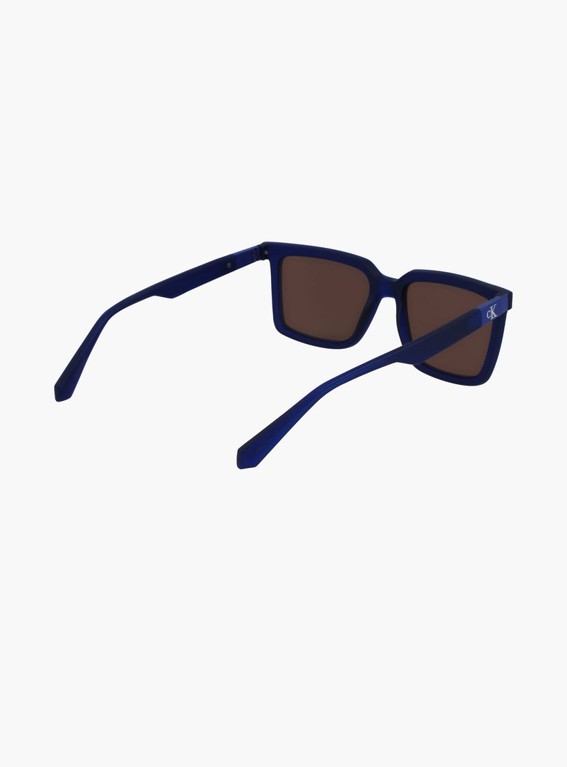 كالفن كلاين - نظارة شمسية - مربعة - رمادي - مقاس 55 ملم CKJ23659S-men-sunglasses-image-7