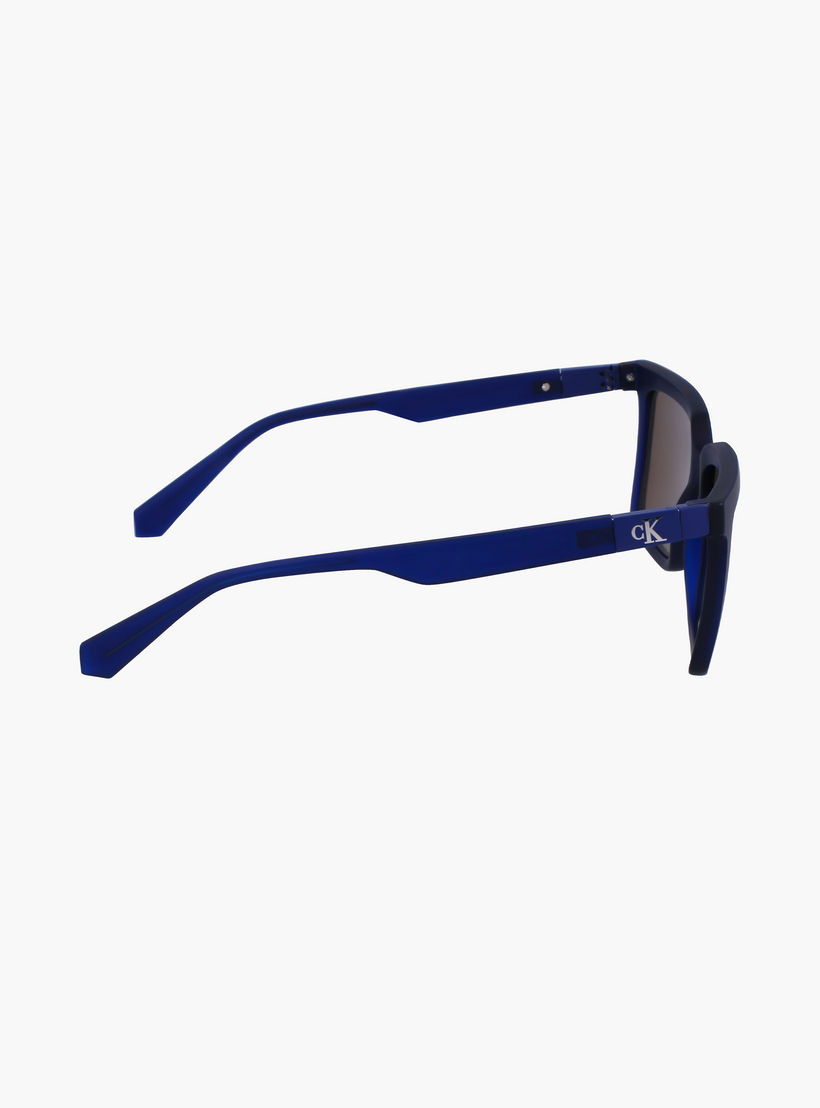 كالفن كلاين - نظارة شمسية - مربعة - رمادي - مقاس 55 ملم CKJ23659S-men-sunglasses-image-8