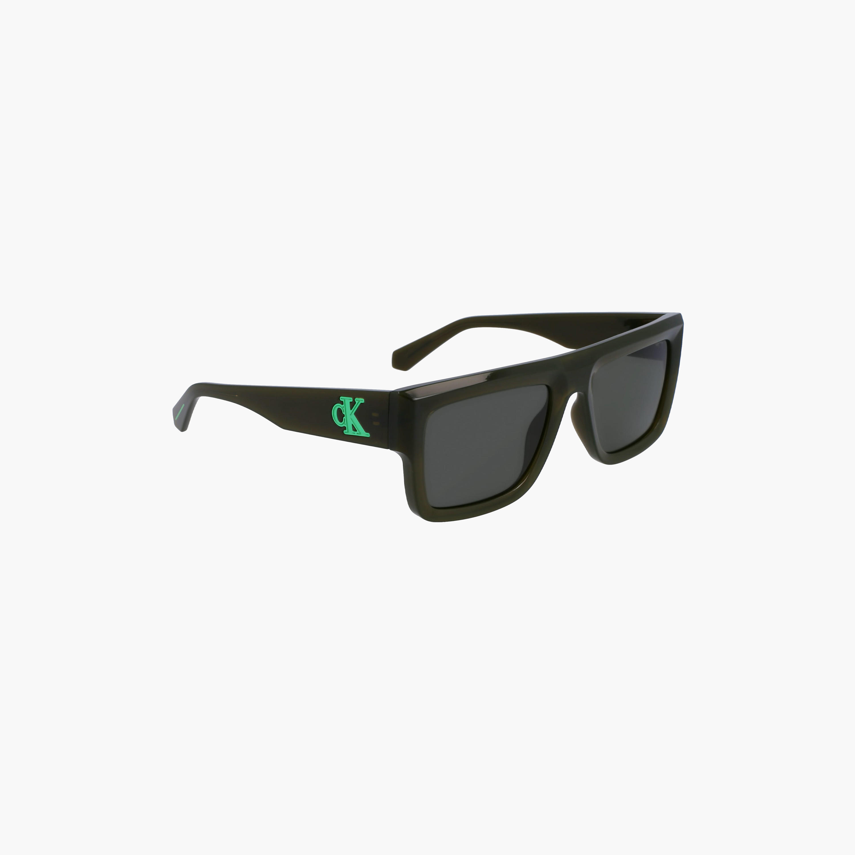 Calvin Klein 54MM Green Rectangle Sunglasses CKJ23642S-men-sunglasses-image-2