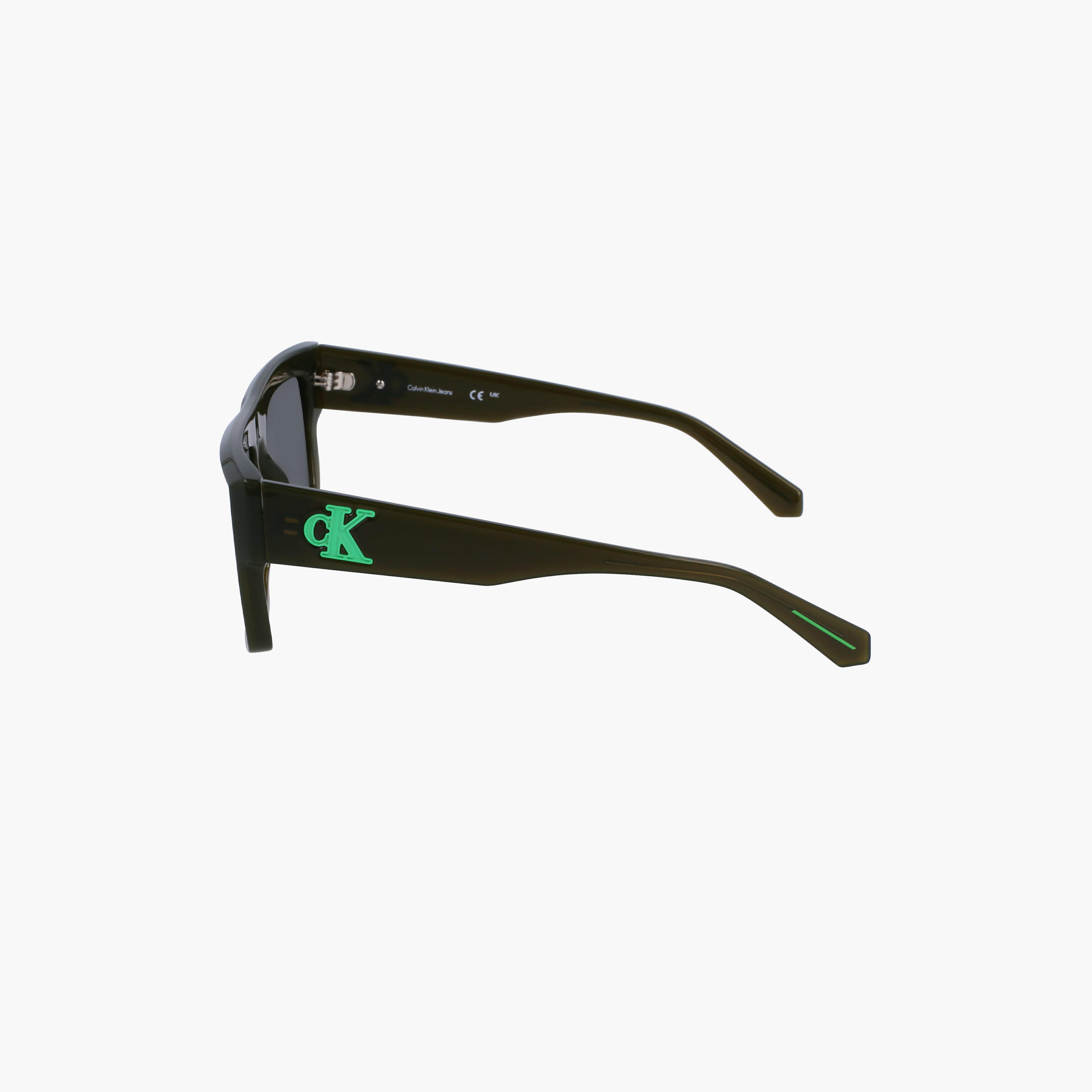 Calvin Klein 54MM Green Rectangle Sunglasses CKJ23642S-men-sunglasses-image-4
