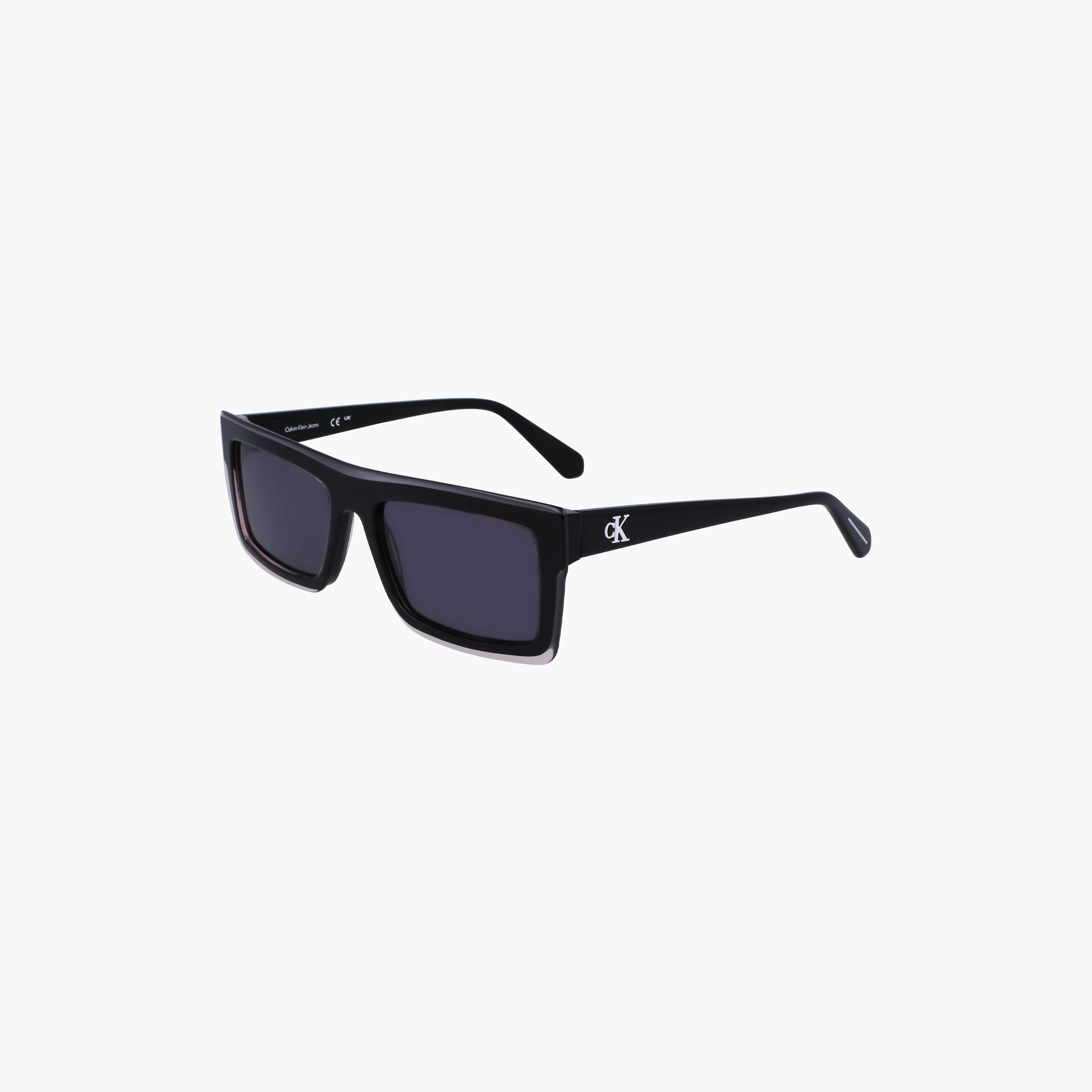 كالفن كلاين - نظارة شمسية -  مستطيلة - أسود - مقاس 55 ملم CKJ23657S-men-sunglasses-image-1