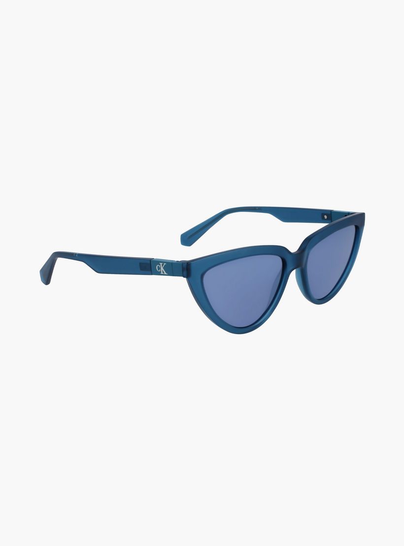 Calvin Klein 56MM Blue Cat Eye Sunglasses CKJ23658S-women-sunglasses-image-2