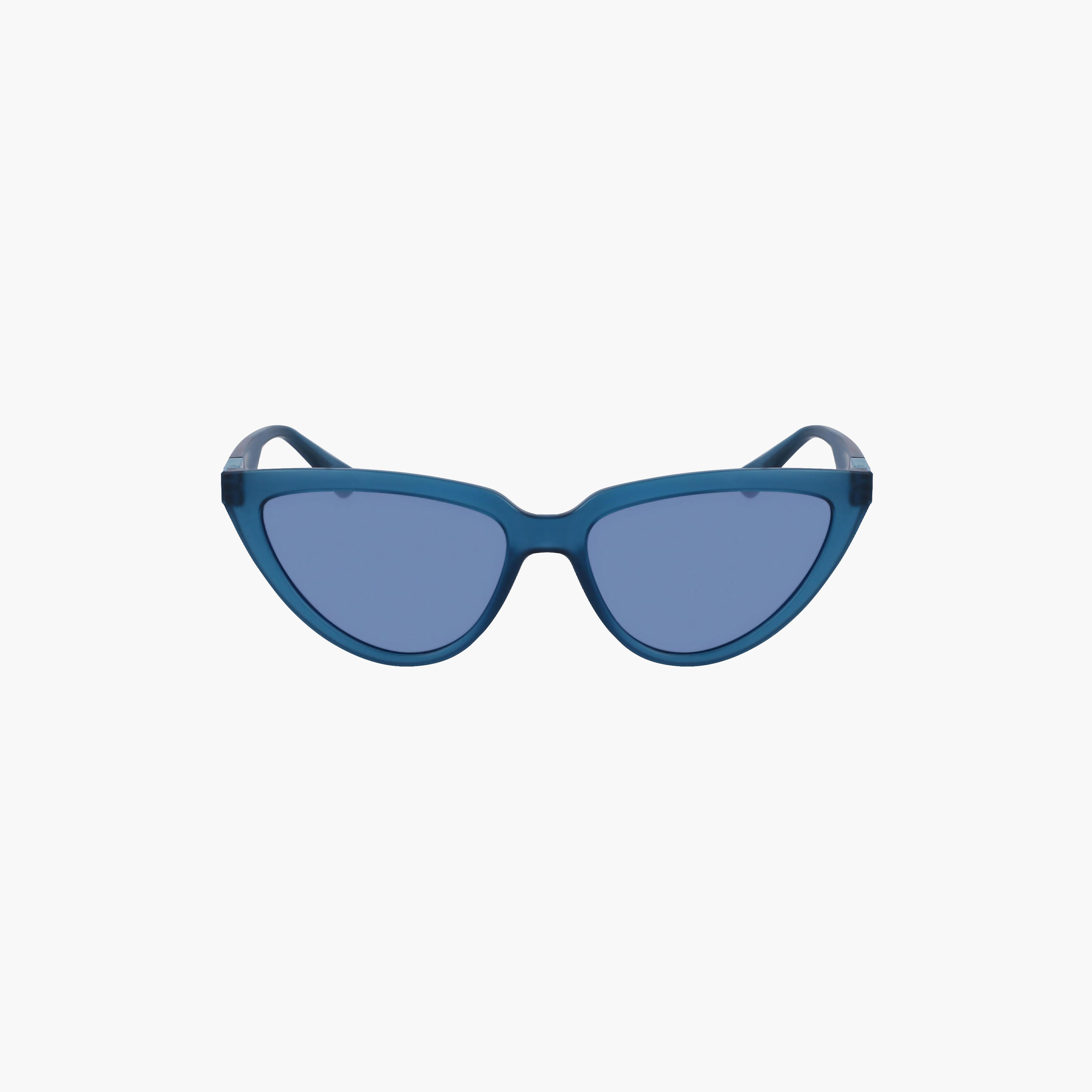 كالفن كلاين - نظارة شمسية - شكل عين القطة - أزرق - مقاس 56 ملم CKJ23658S-women-sunglasses-image-3