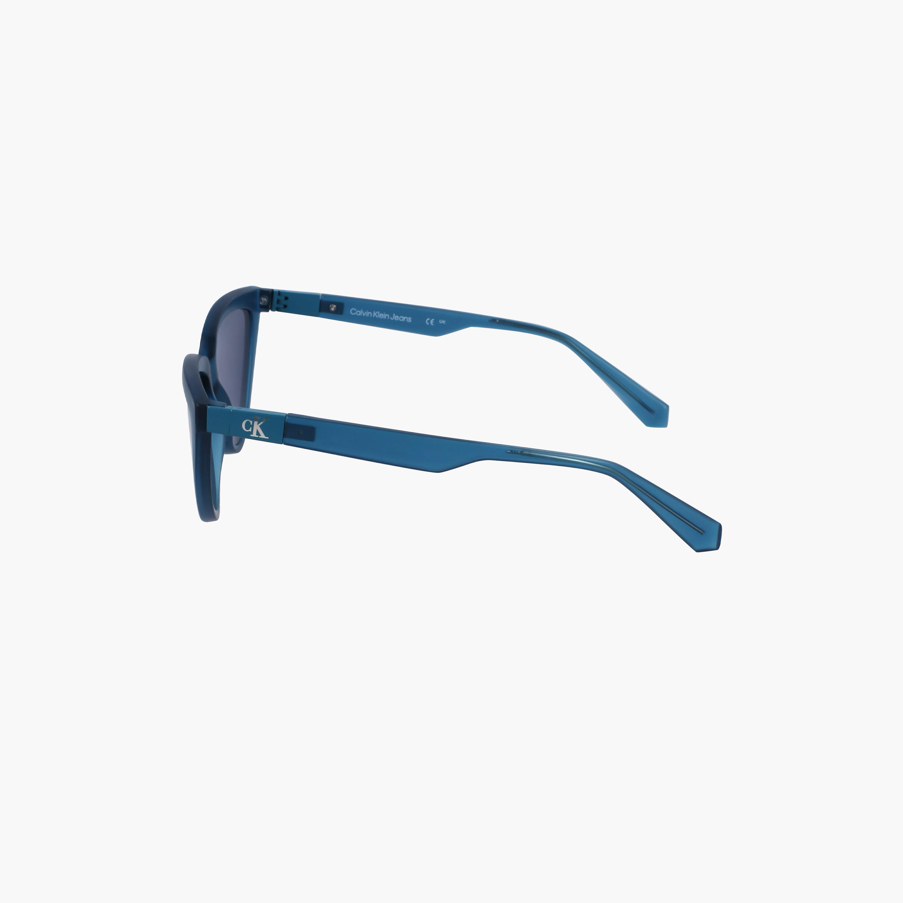 كالفن كلاين - نظارة شمسية - شكل عين القطة - أزرق - مقاس 56 ملم CKJ23658S-women-sunglasses-image-4